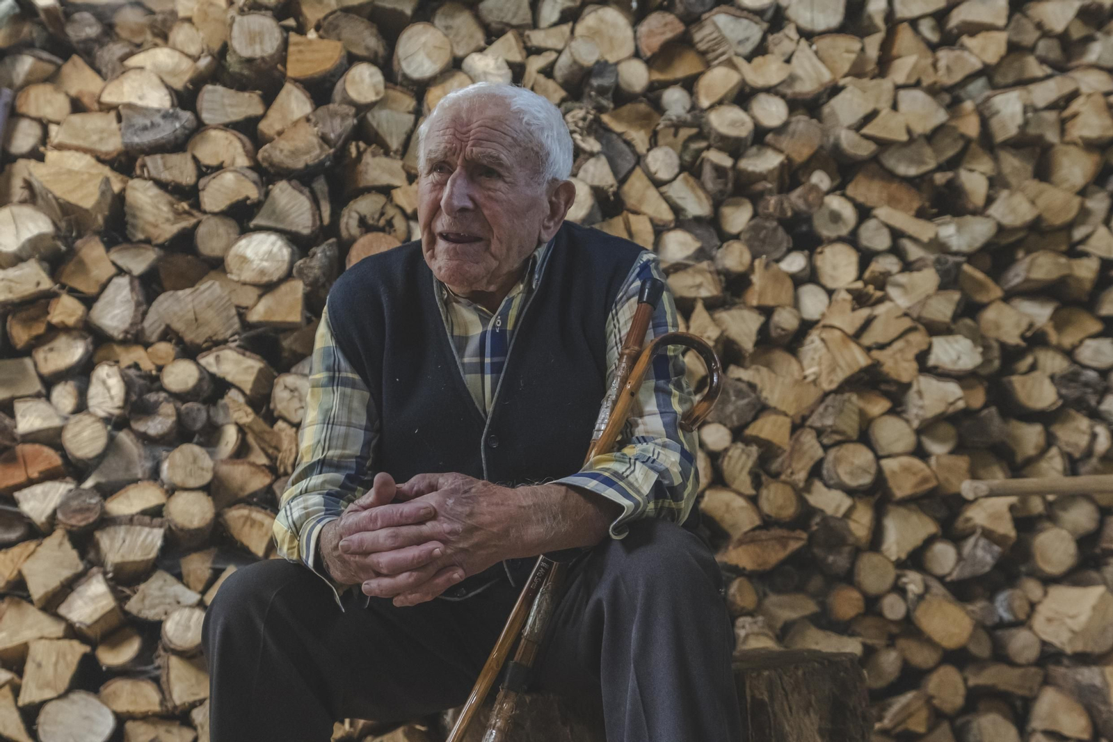 Galería | Así es la vida del centenario más longevo de Ourense, Eustaquio Pérez