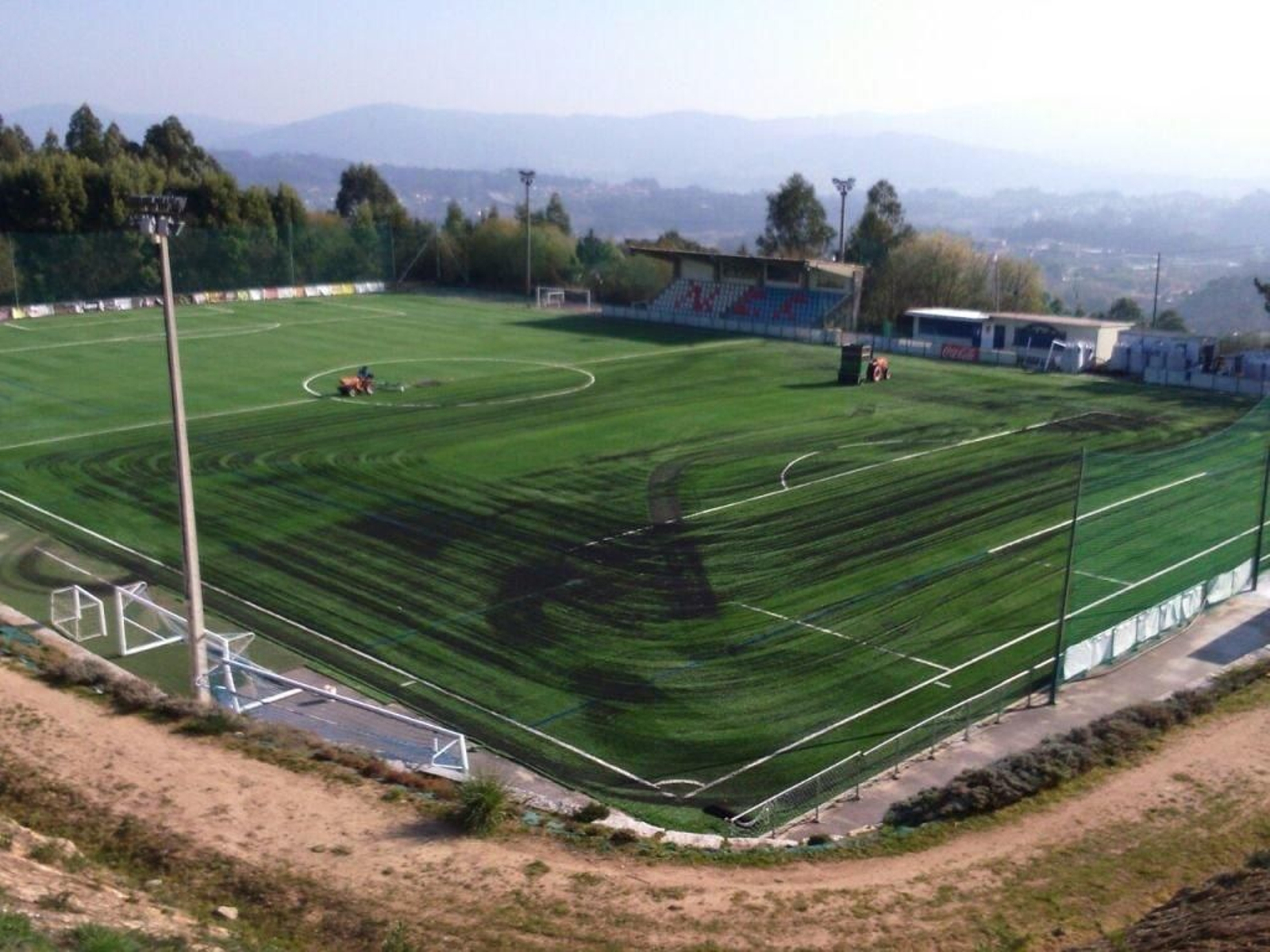 El campo de Condomínguez, listo ya para inaugurarse