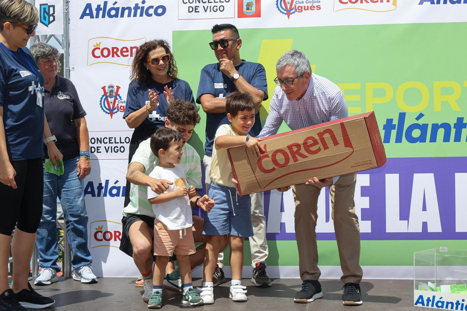 Galería | El ciclismo toma Vigo con la primera edición del Día de la Bici de Atlántico