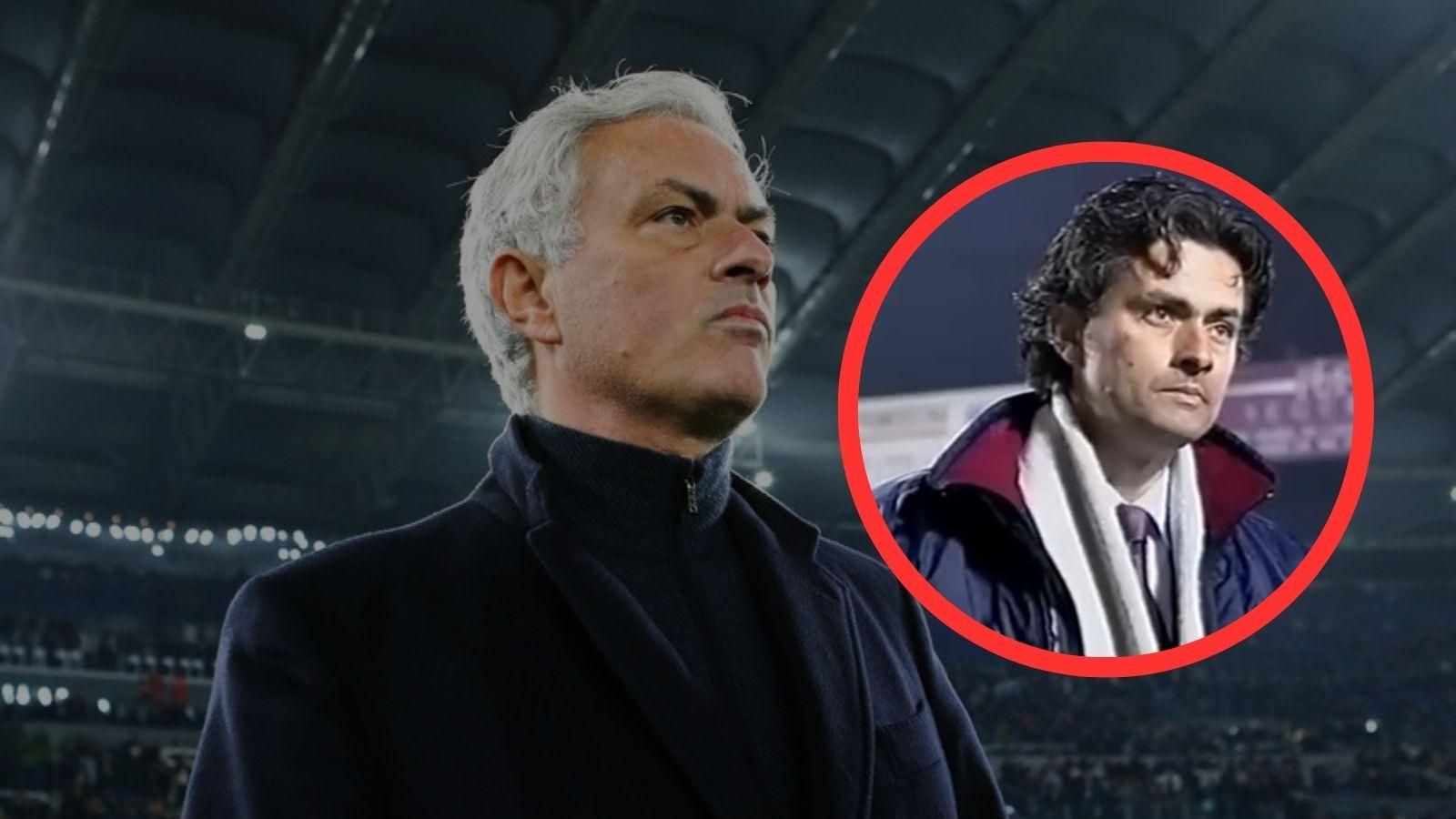 José Mourinho, en Ourense en el año 2000