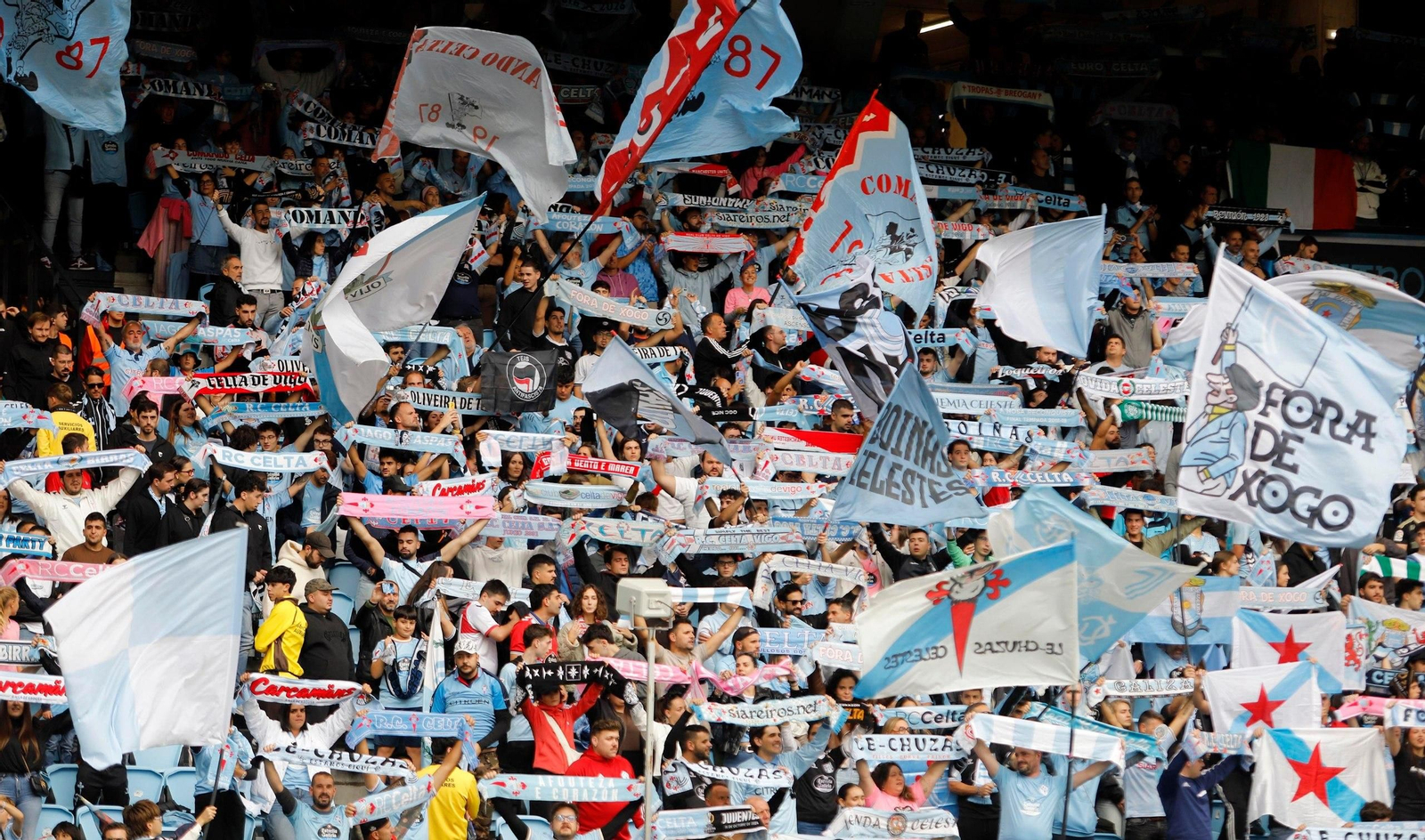 Galería | Celta y Betis se miden en Balaídos