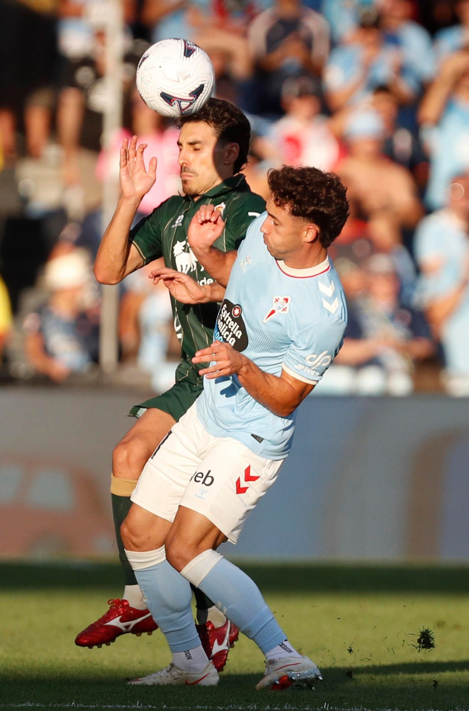 Galería | El partido entre Celta y Racing de Santander, en imágenes