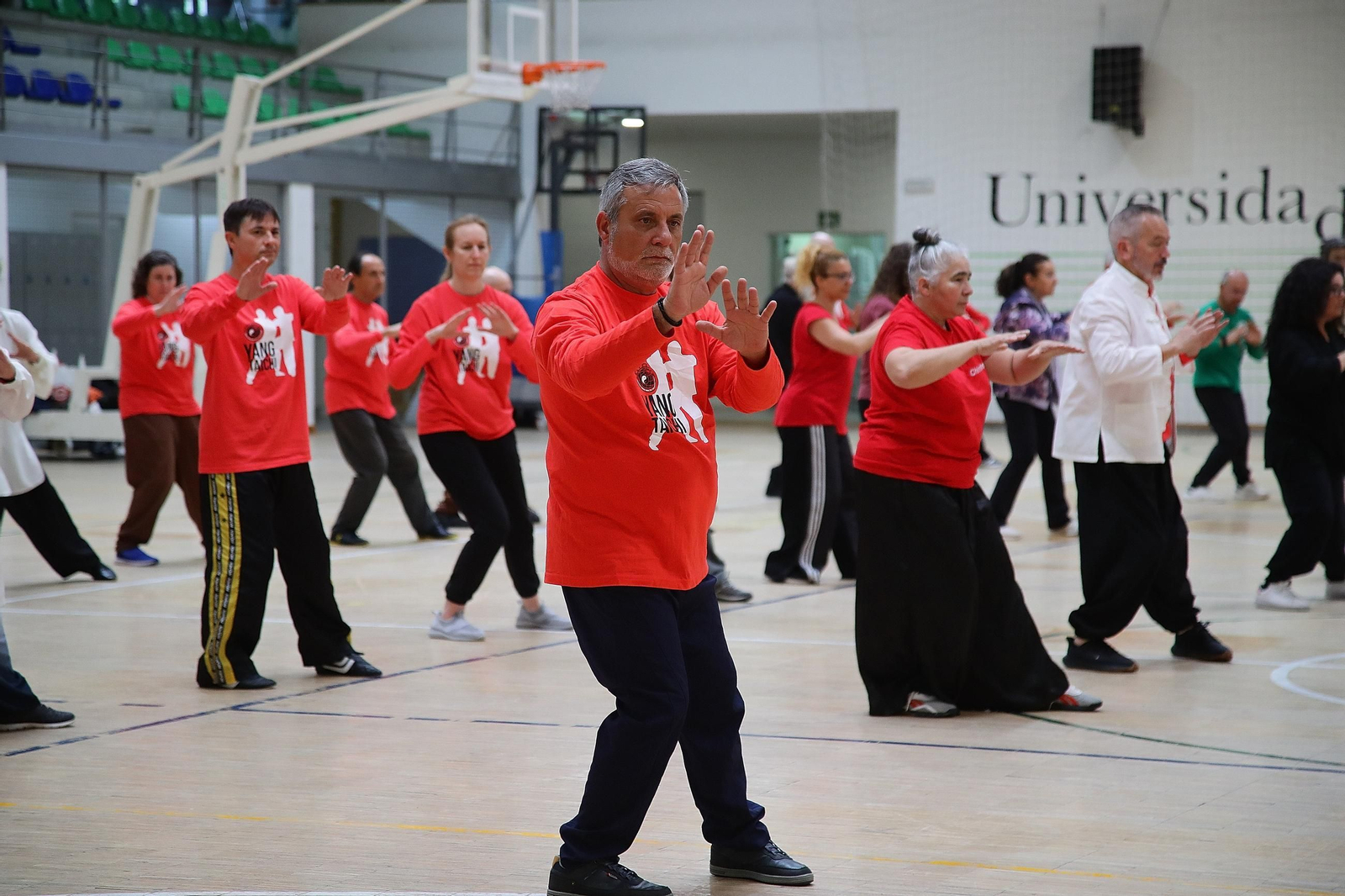 Galería | Los ourensanos disfrutan del maestro Fu Qing Quan en fin de semana llenó de taichi