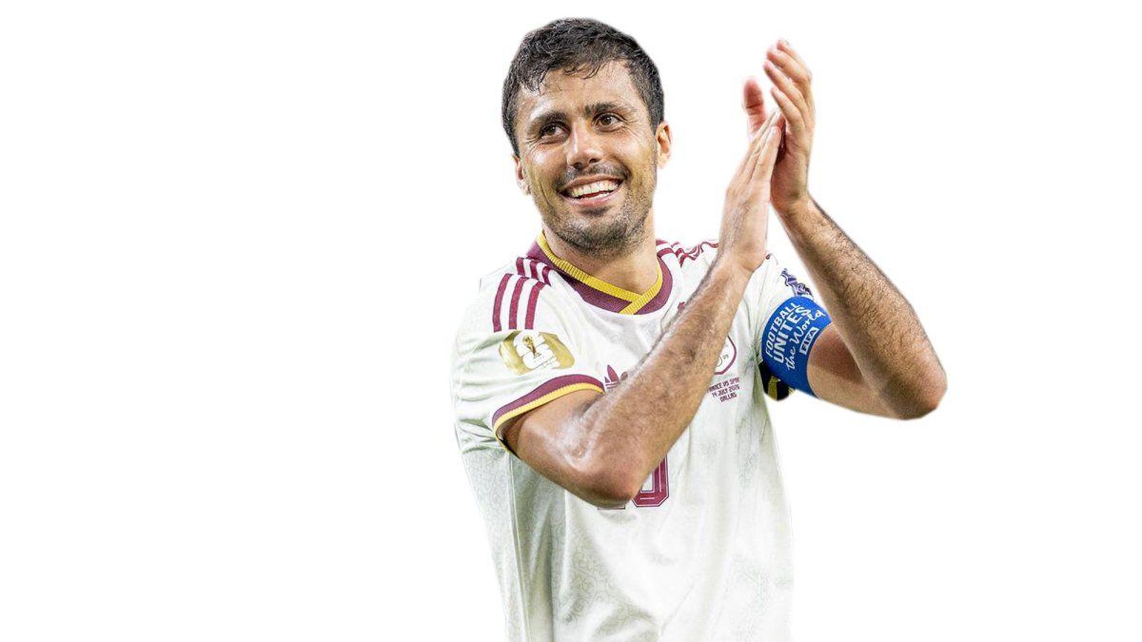 Rodri Hernández, mejor jugador del Mundial 2026.