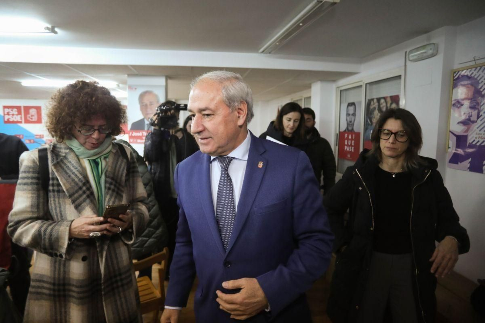 José Tomé, el miércoles antes de anunciar su dimisión como presidente de la Diputación.