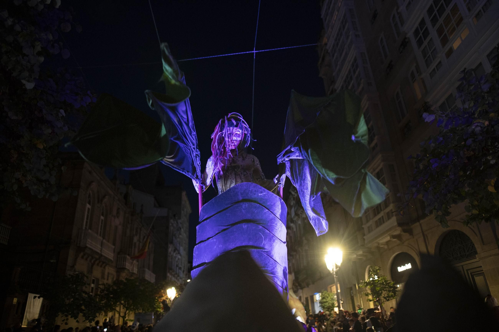 Galería | Ourense se transforma en una ciudad de miedo para celebrar Samaín