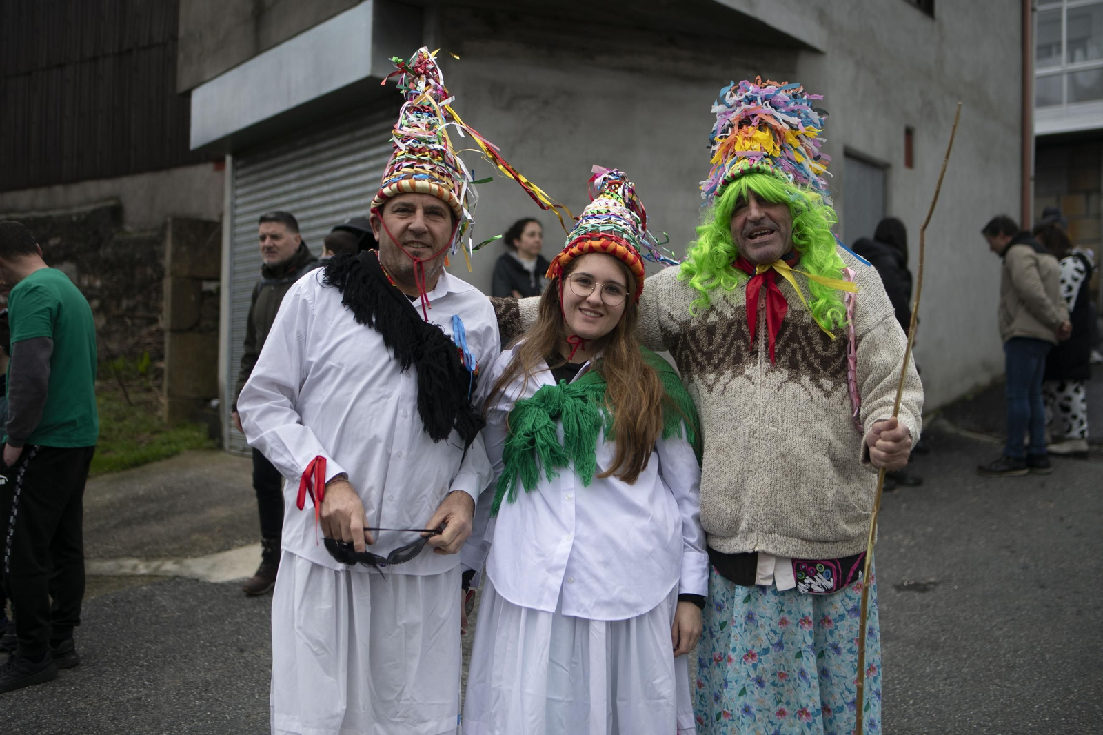 Galería | El meco Abalos recorrió As Teixugueiras, Cartelle