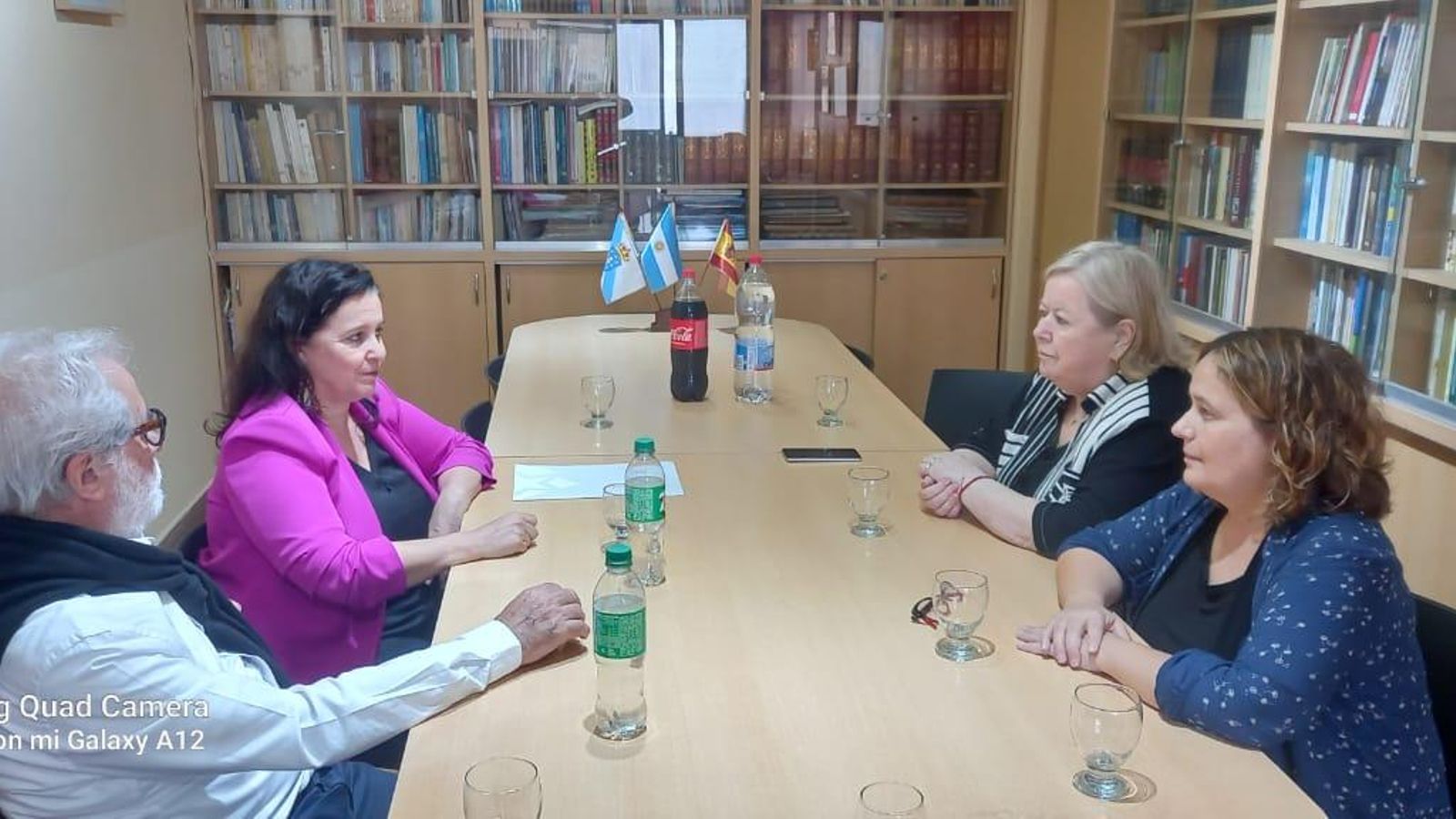 Con la comisión Directiva del Centro Betanzos