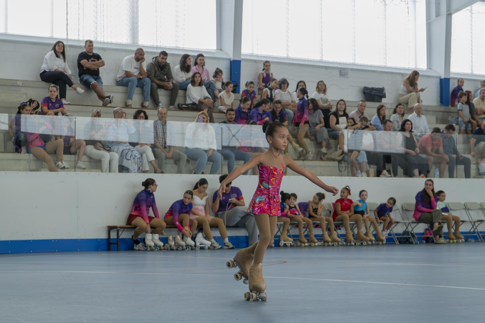 Arte sobre ruedas en el polideportivo Secundino Basalo