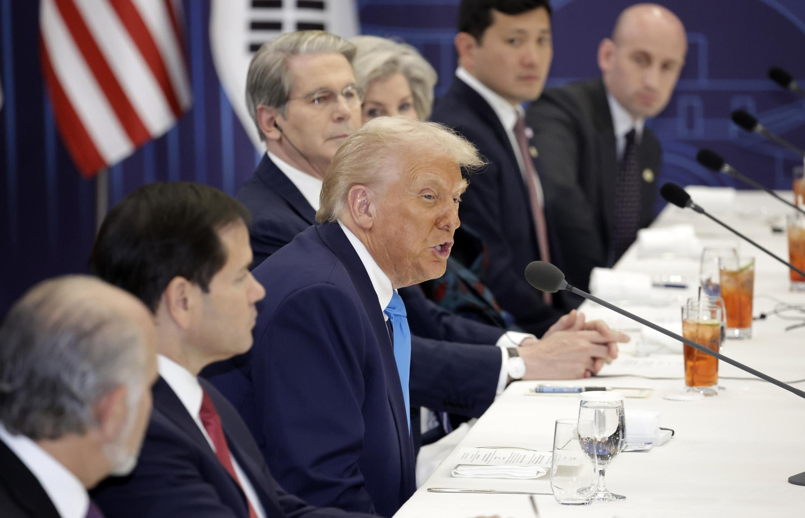 El presidente del EEUU, Donald Trump.