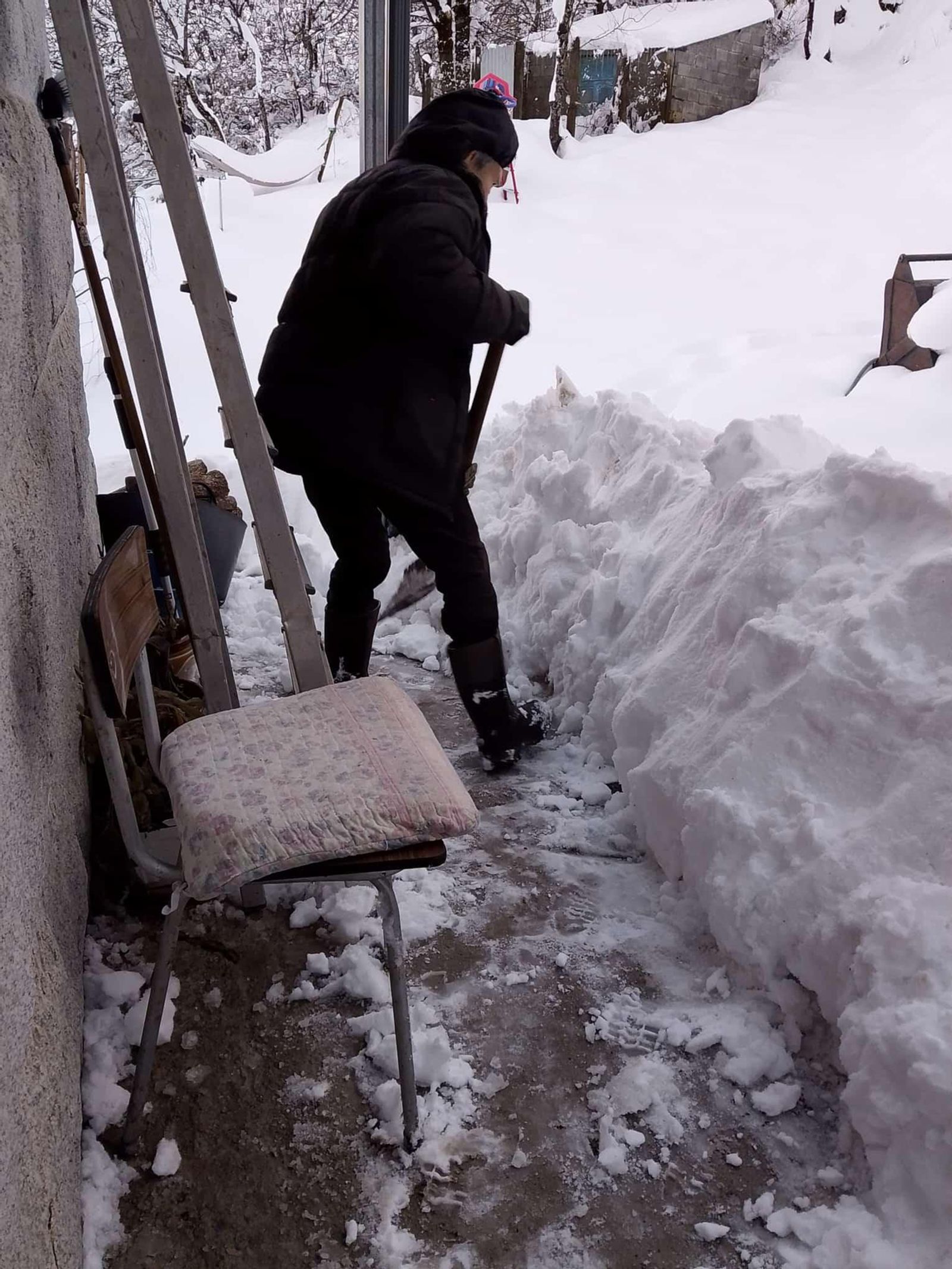 Los caminos que forman los vecinos