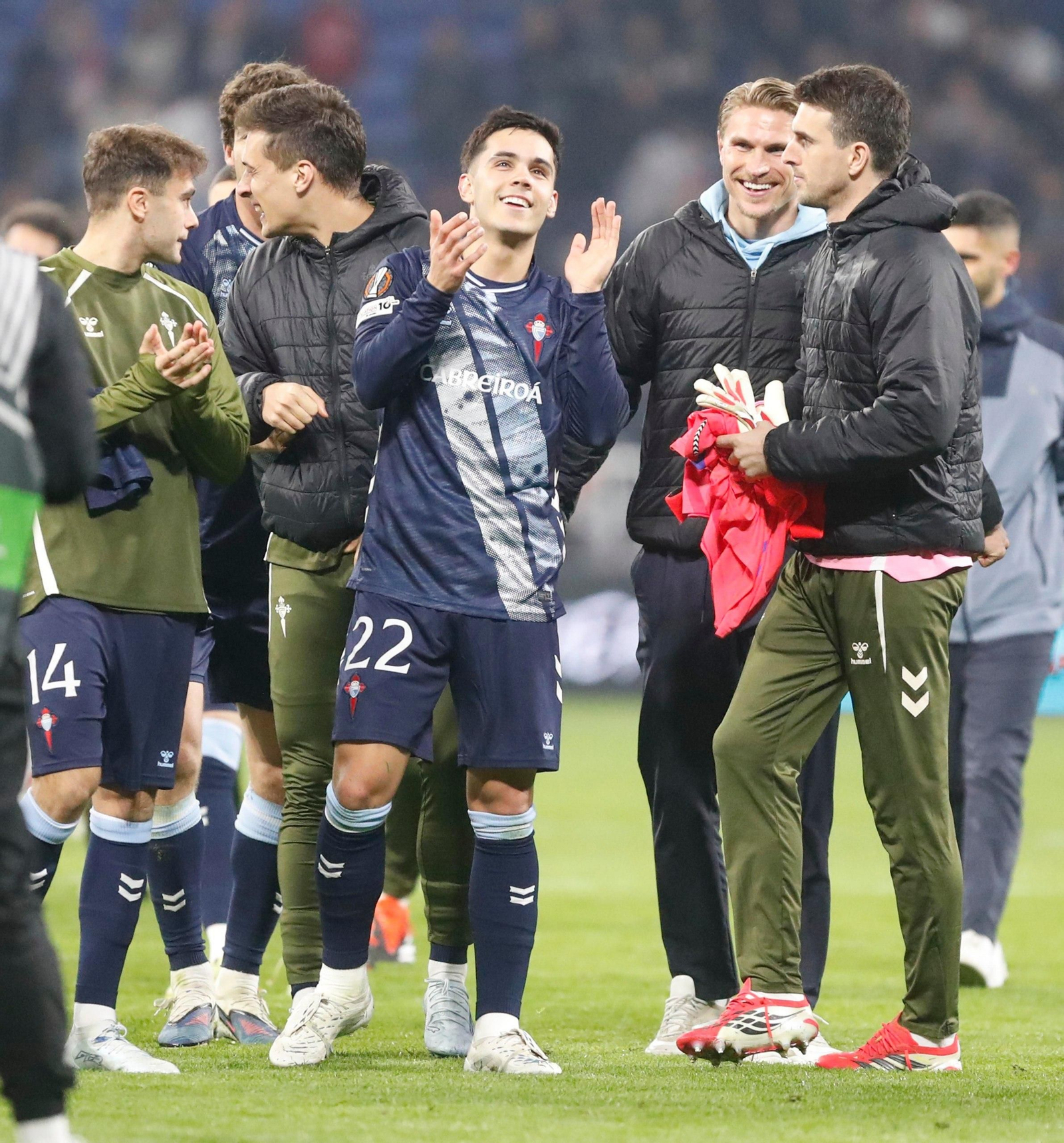 Galería | El partido de vuelta de Europa League Lyon-Celta