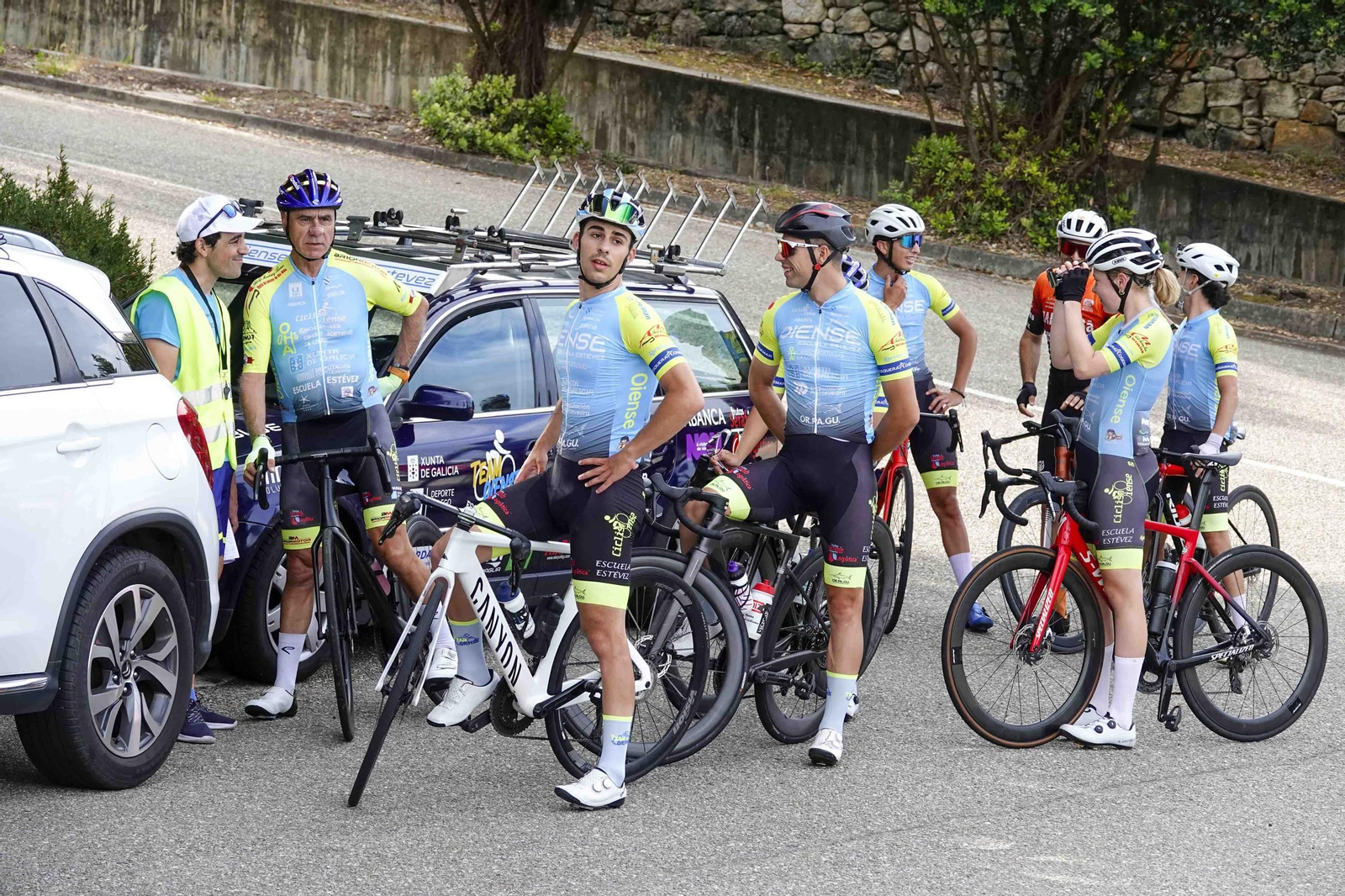 Galería | El ciclismo se da cita en Baixo Miño con el Desafío Talaso Atlántico