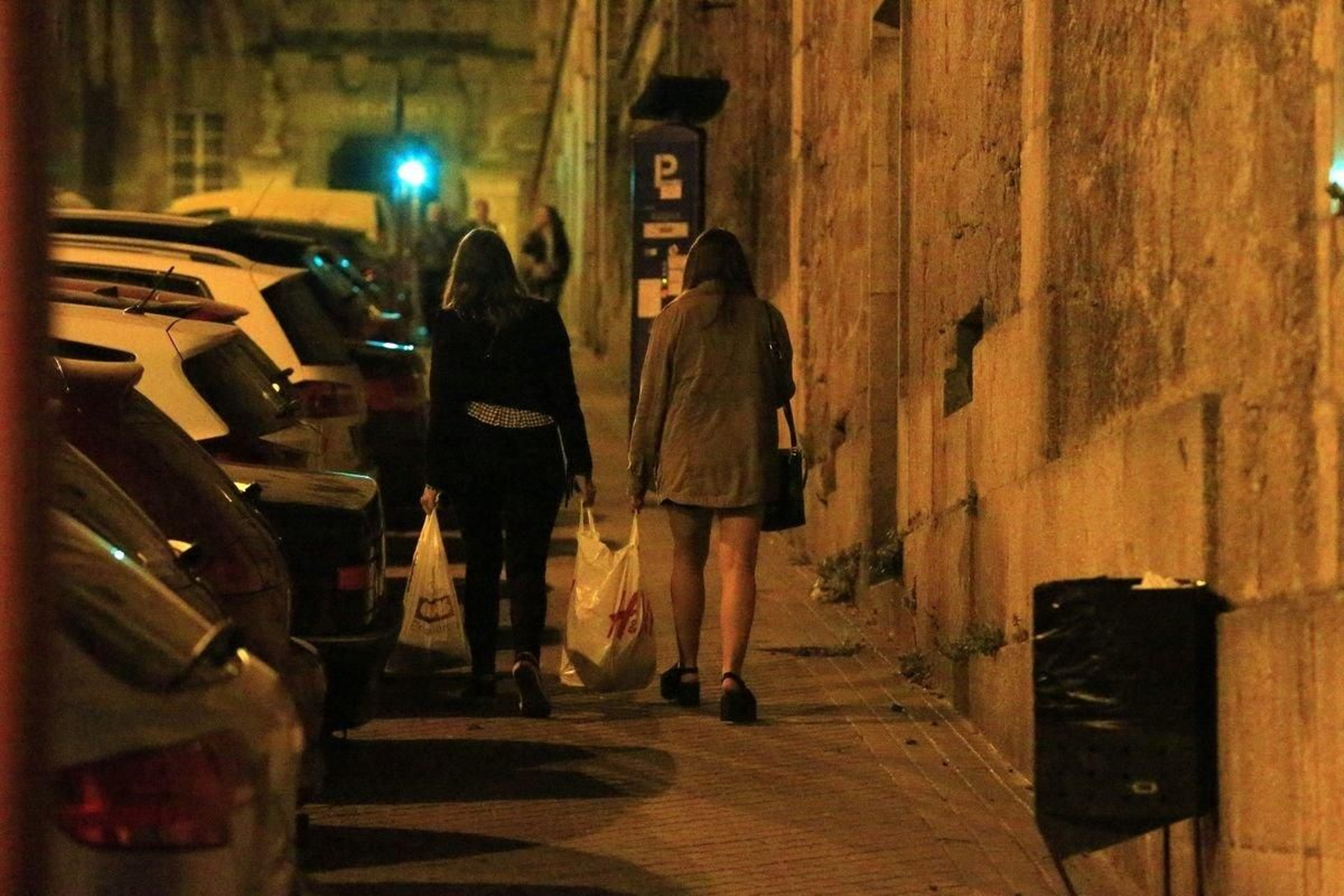 Ourense 17/9/2017 botellom Alameda