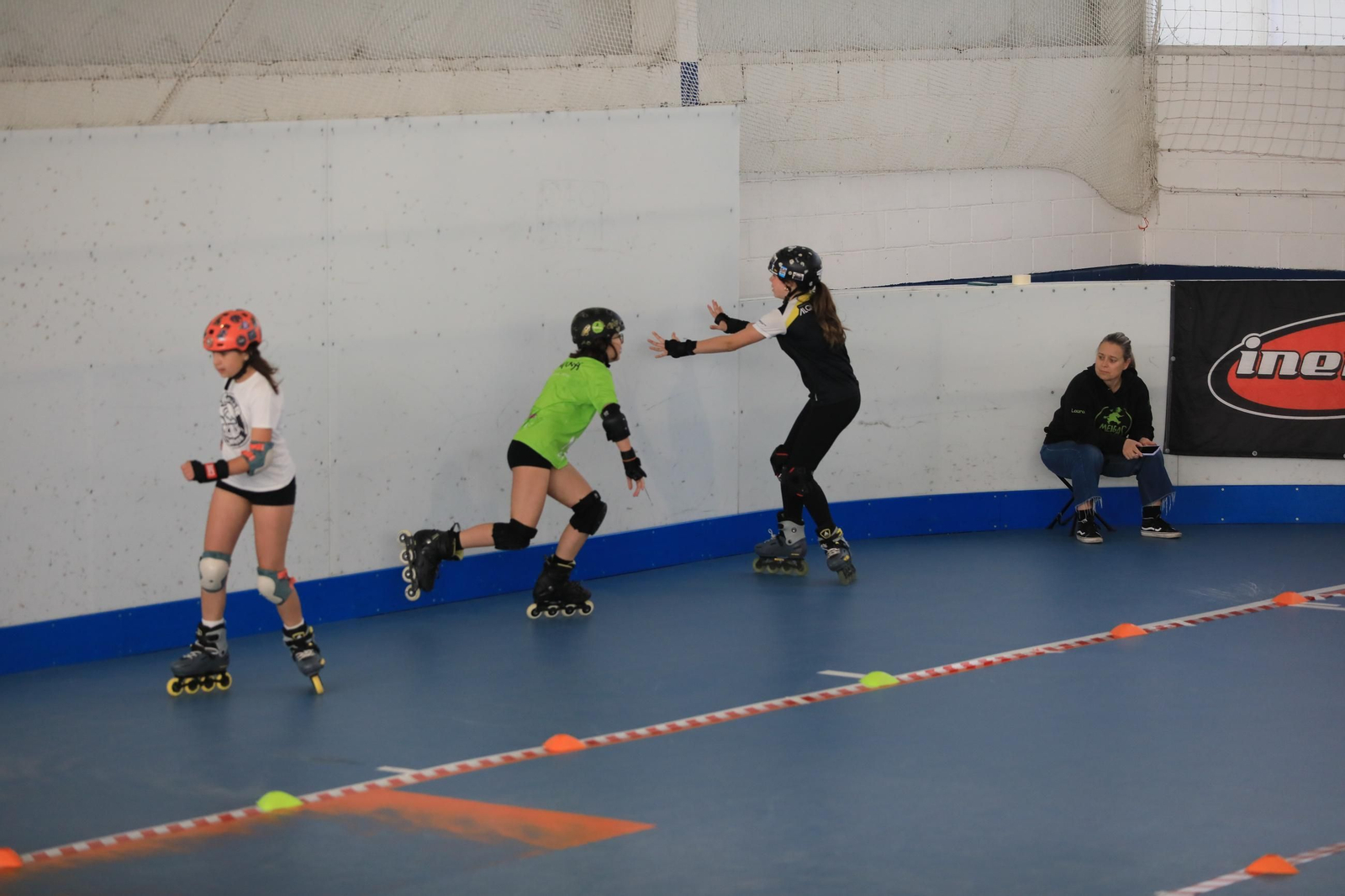 Galería | A Carballleira disfruta de una gran jornada la Liga Gallega Freestyle de patina, en imágenes