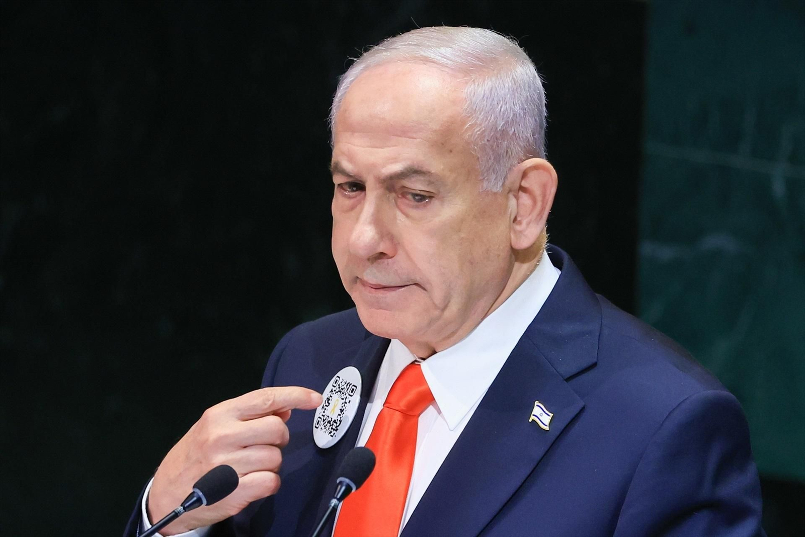 El primer ministro de Israel, Benjamin Netanyahu