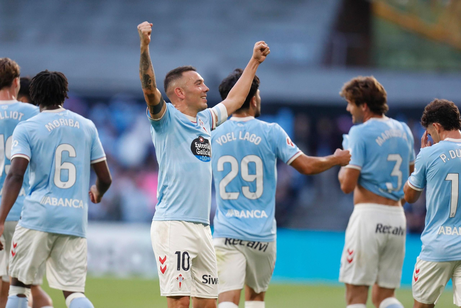 Galería | El Celta se enfrentó a Osasuna en la aplazada primera jornada liguera