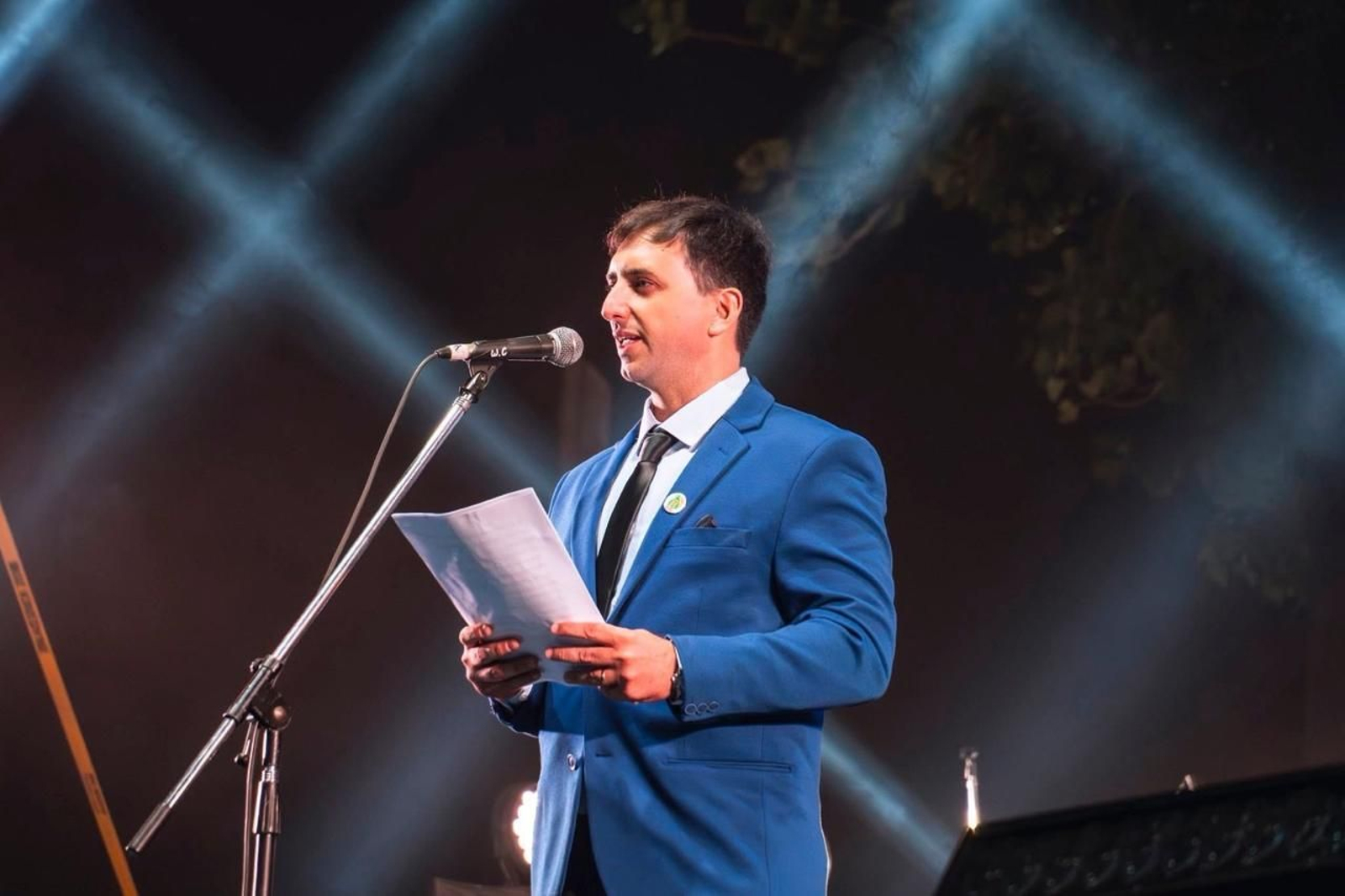 Hugo Soliveres, pesidente del centro valenciano de San Juan (Argentina)