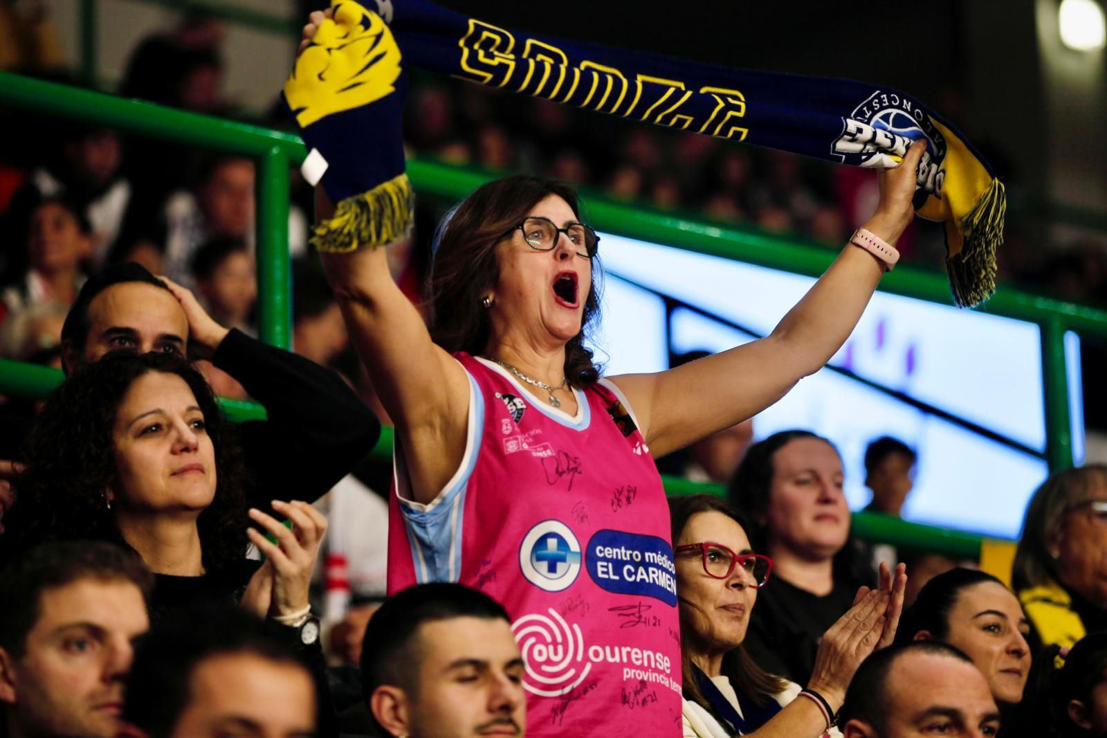 Galería | Tarde de baloncesto y derbi gallego en el Pazo, en imágenes