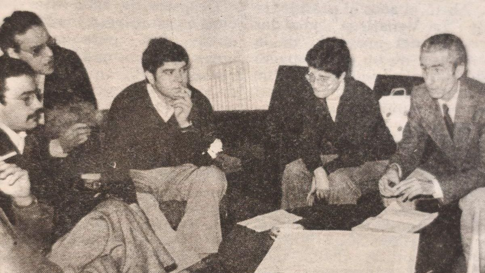 La Táboa Democrática se presenta ante los medios en Orense.
