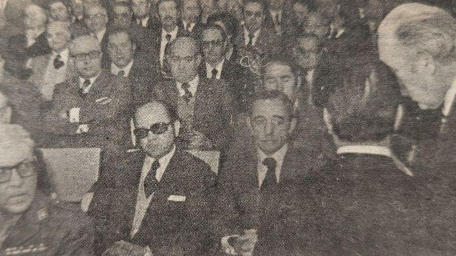 Autoridades presentes en la toma de posesión.