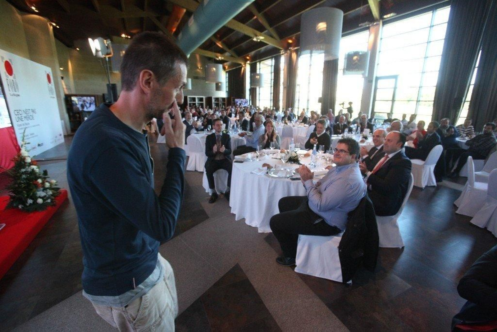 Karel de Beule, en el Foro La Región - 09