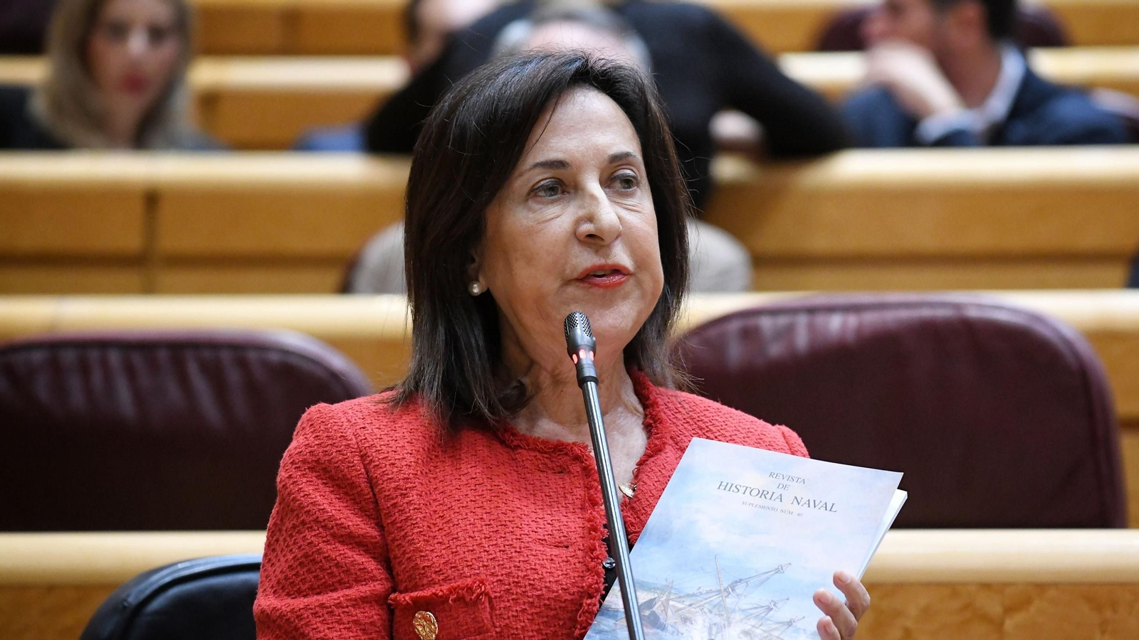 La ministra de Defensa, Margarita Robles