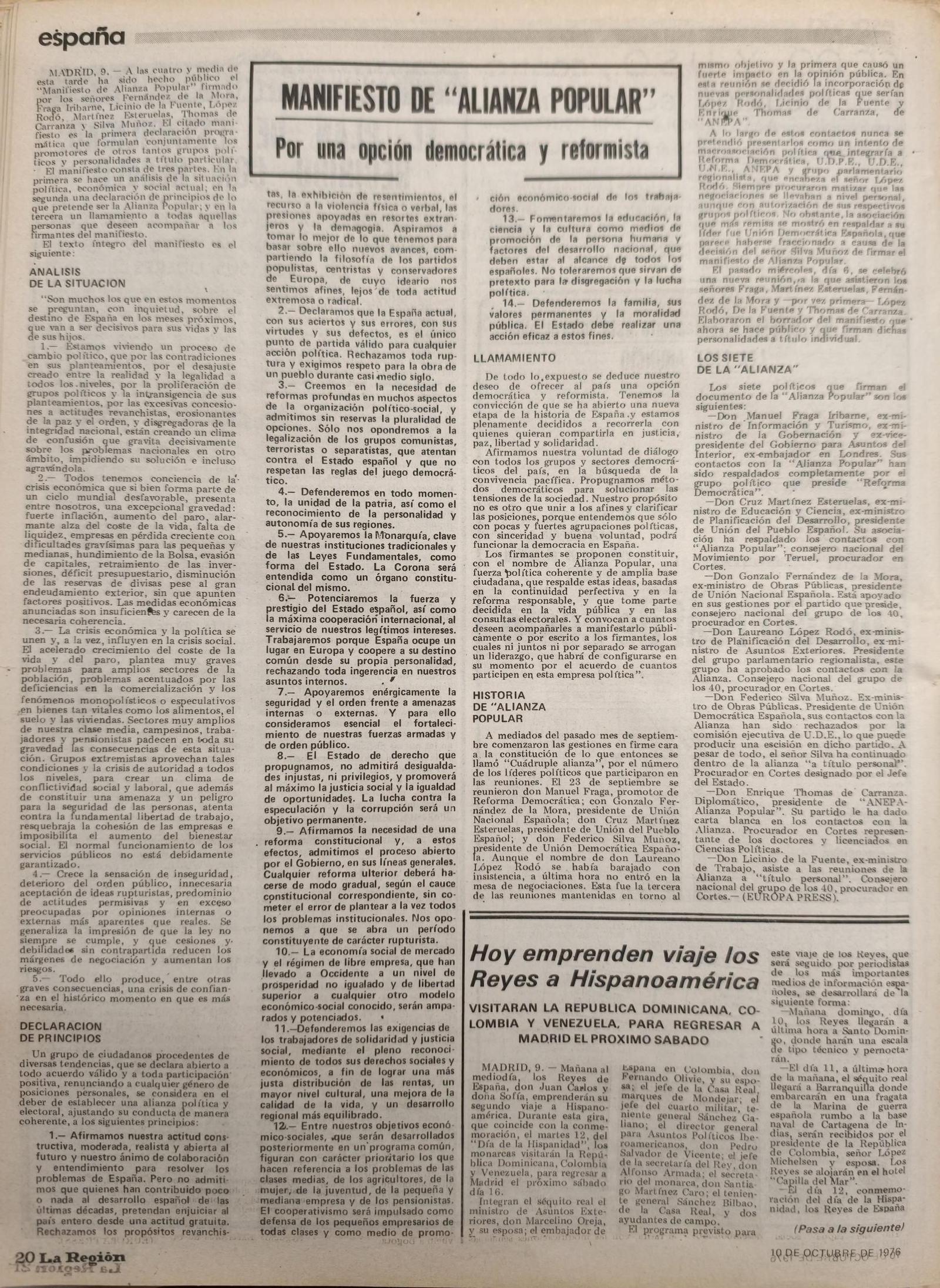 10 de octubre de 1976.