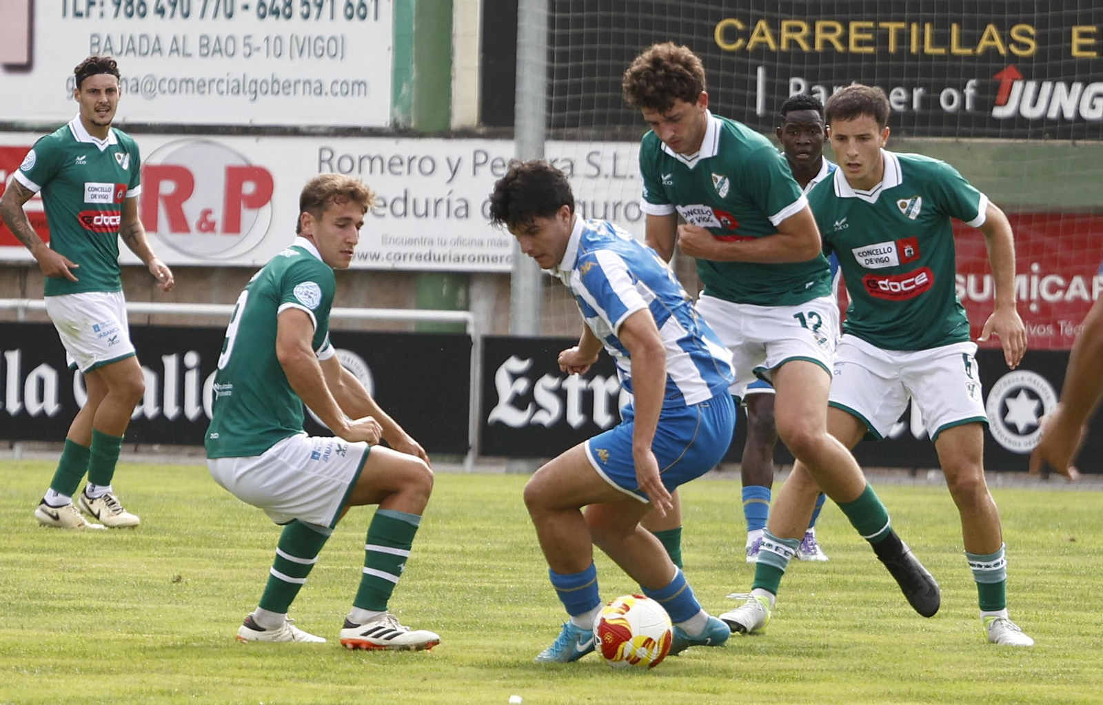 El Fabril se llevó los tres puntos de O Vao en la primera vuelta tras un 0-2.
