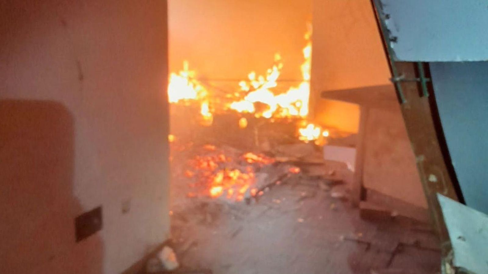 Incendio del matadero de A Gándara.