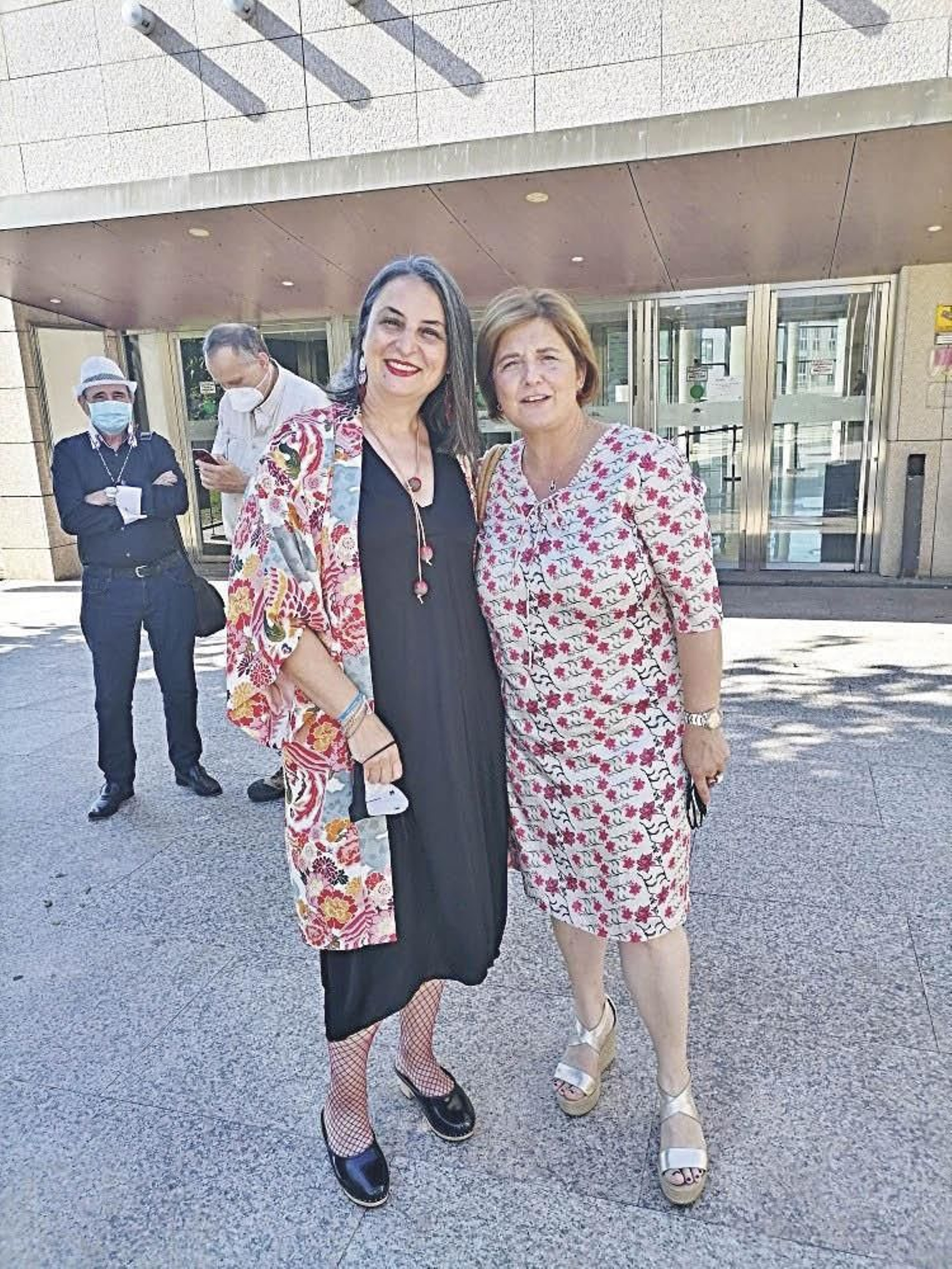 María Miguélez y María Sánchez.