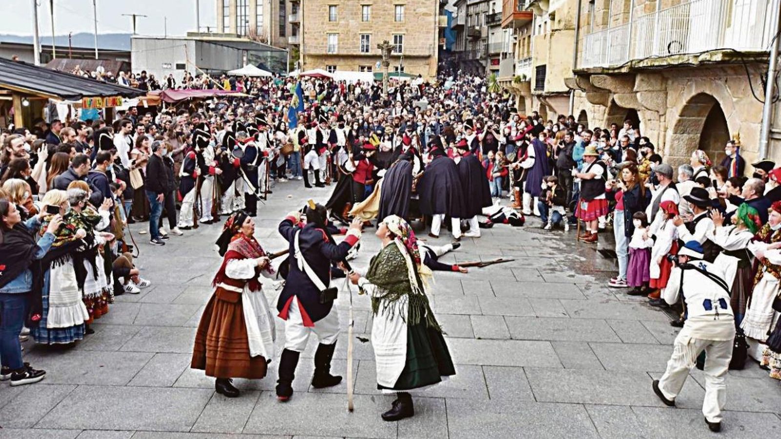 A Reconquista en el Casco Vello.