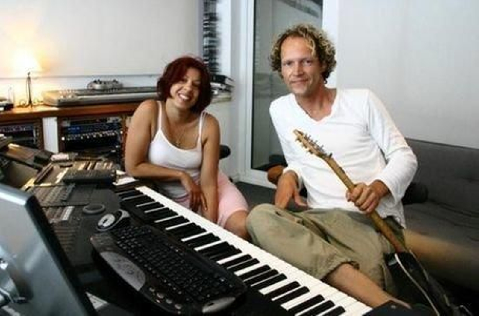 Luisa Fernández y Patrick Hernández.