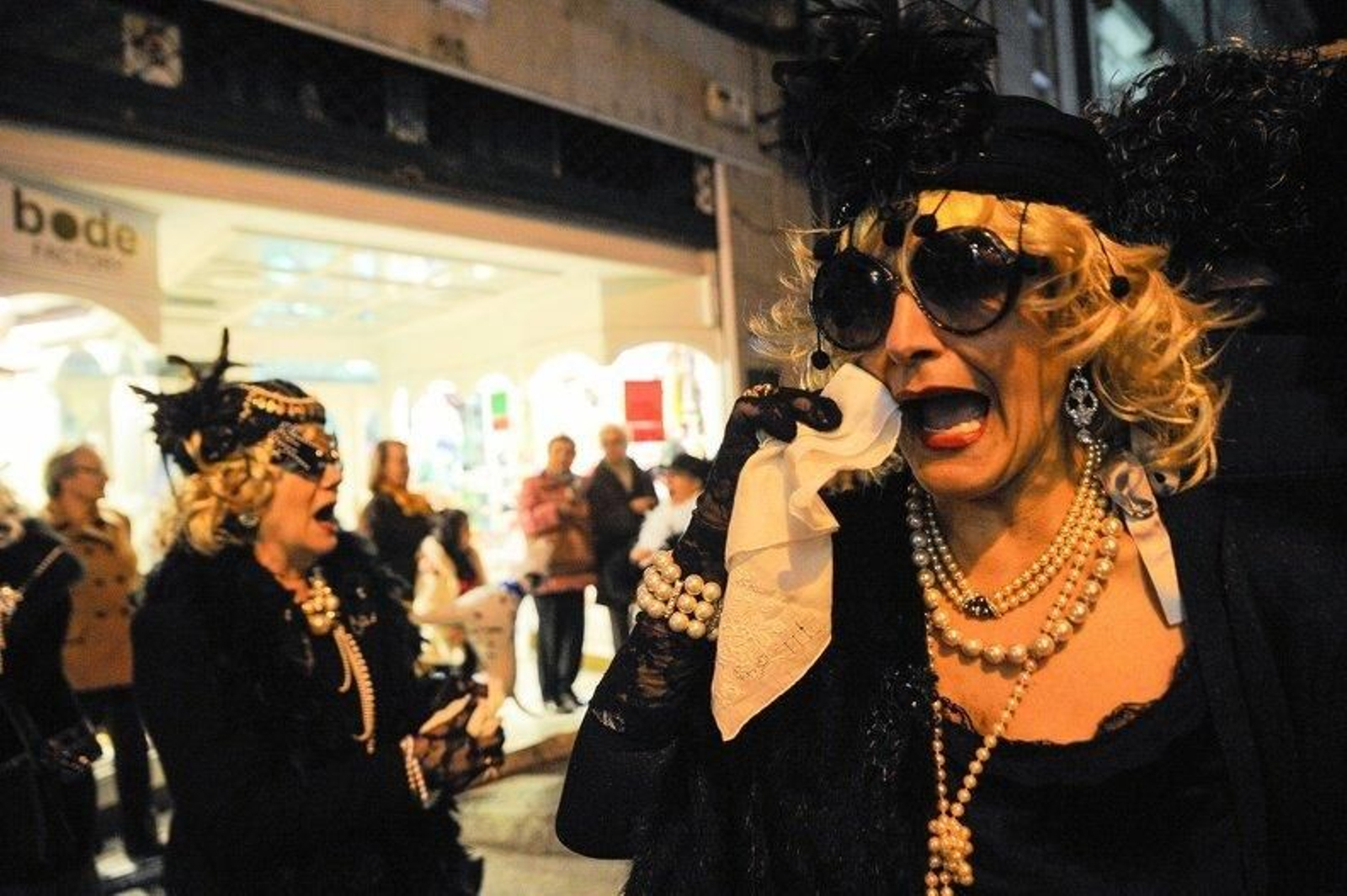 Una imagen del Entroido en la ciudad.