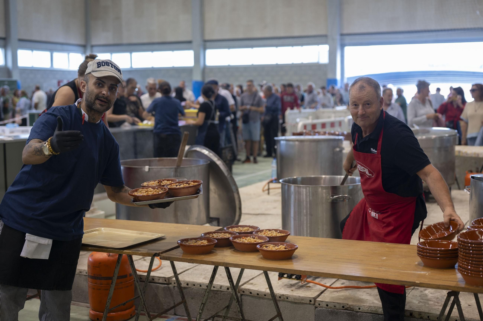 Galería | Os callos limiaos poñen sabor ao verán en Lobios