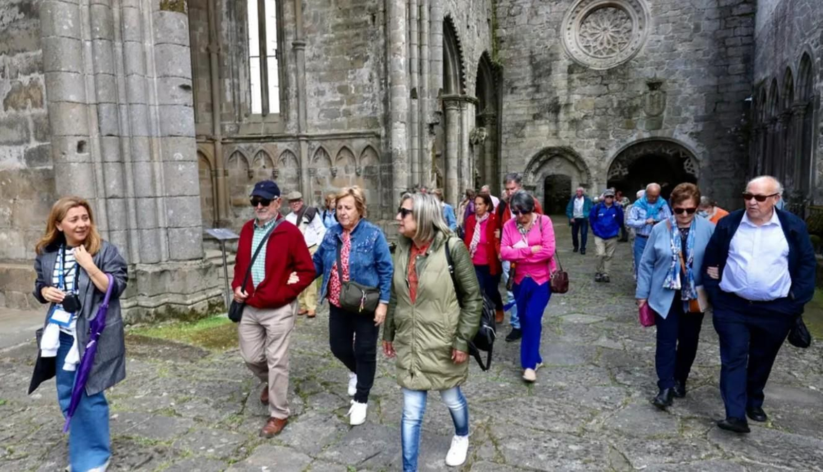 Turistas en las Ruinas de Santo Domingo, una de las sedes del Museo.