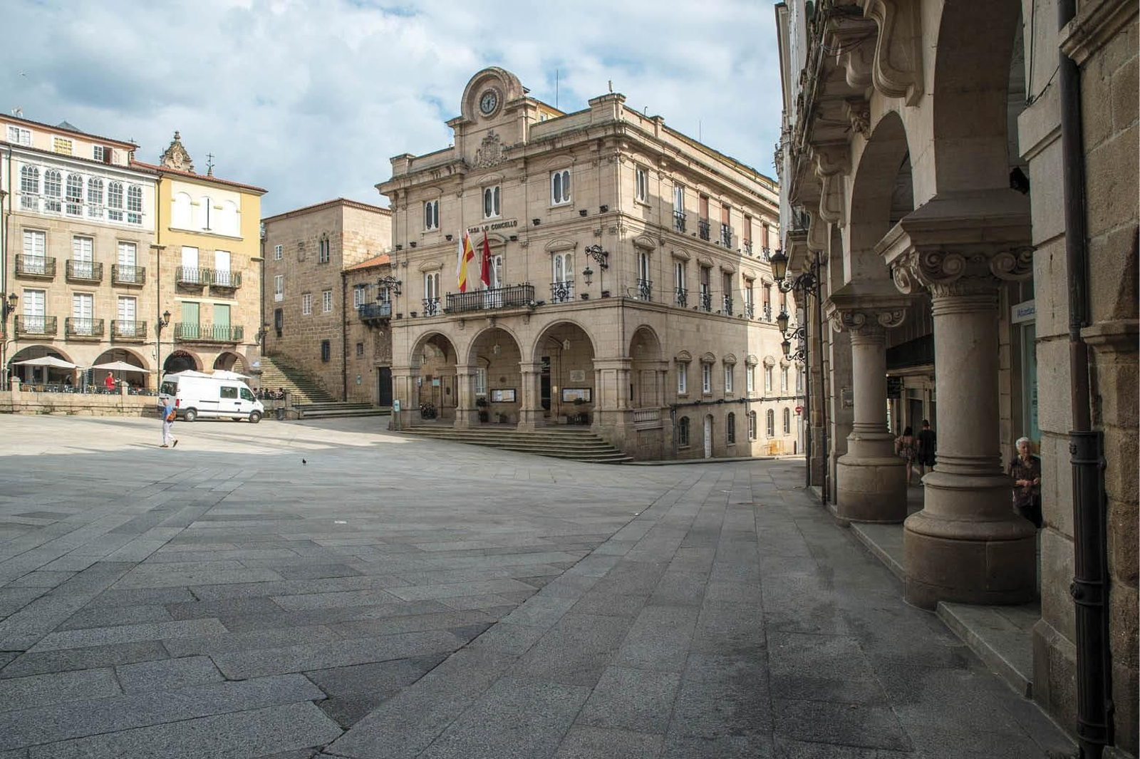La Casa do Concello de la ciudad (ÓSCAR PINAL).