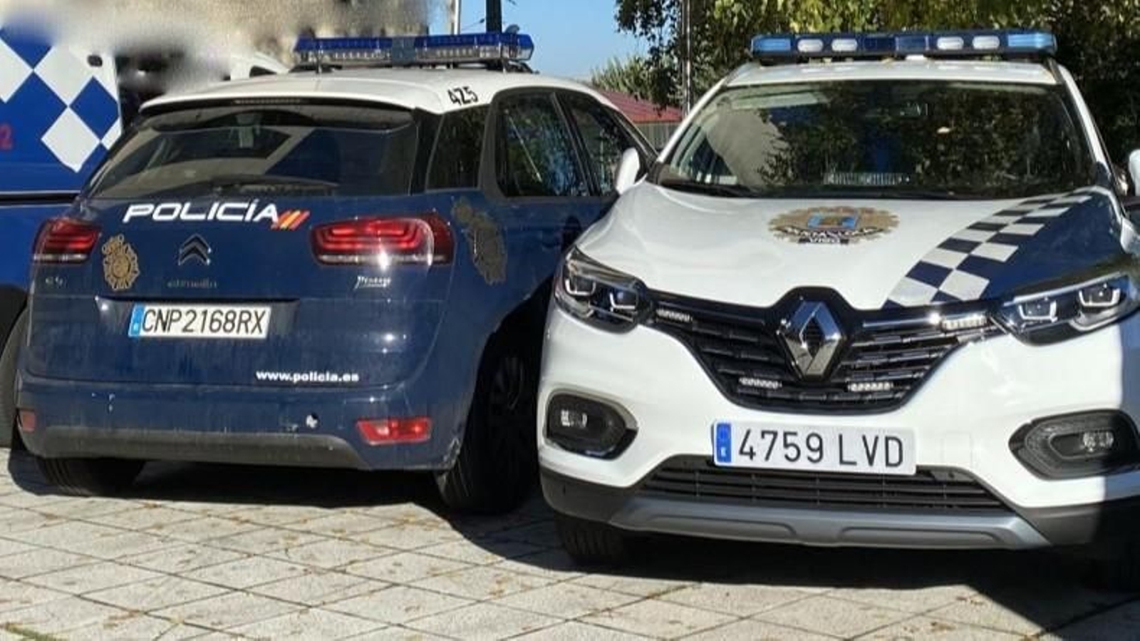 La Policía Local y Nacional participaron en la intervención.