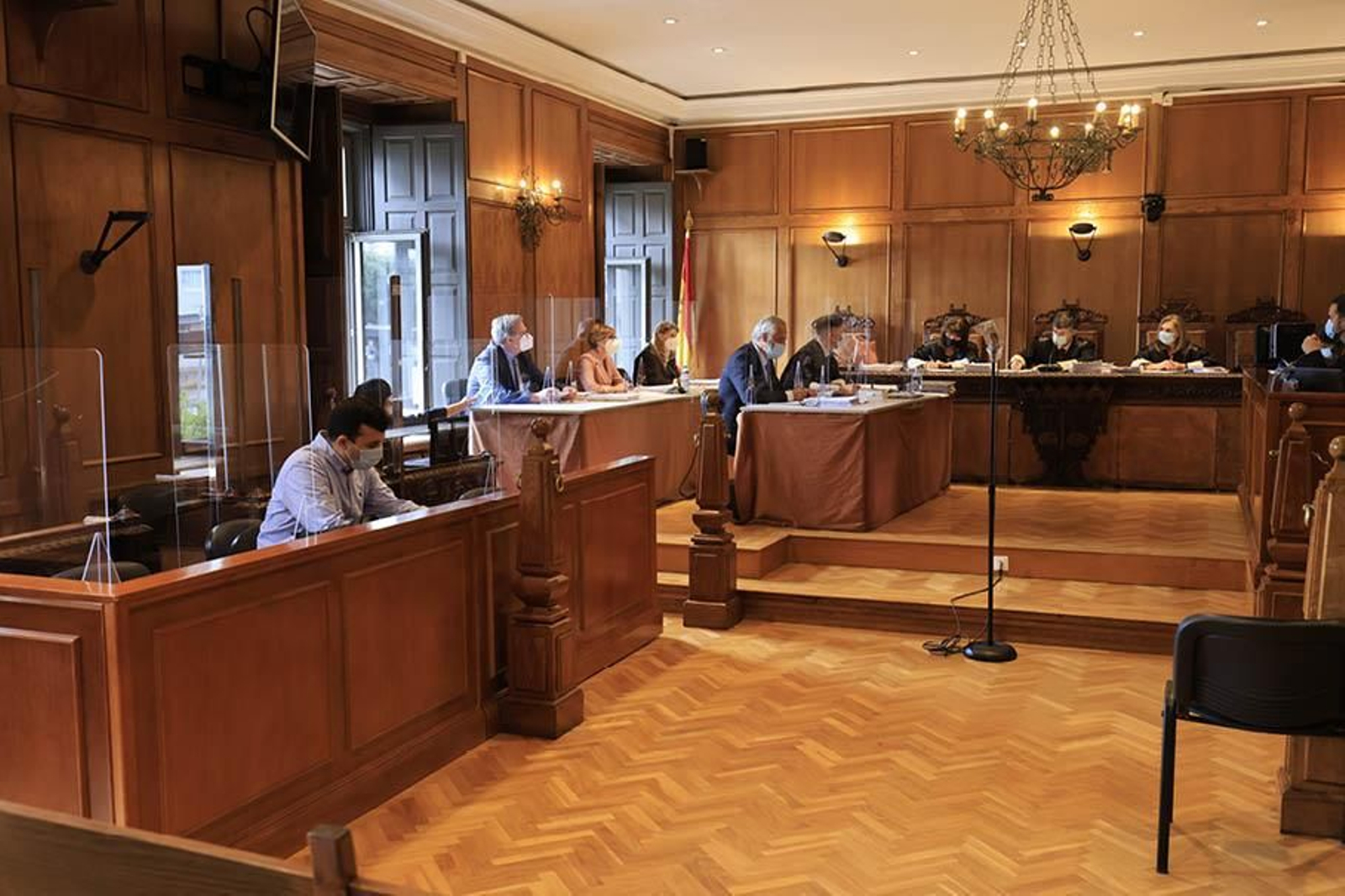 La segunda jornada de las tres previstas por el tribunal se celebró ayer en la sala cuarta de la Audiencia Provincial.