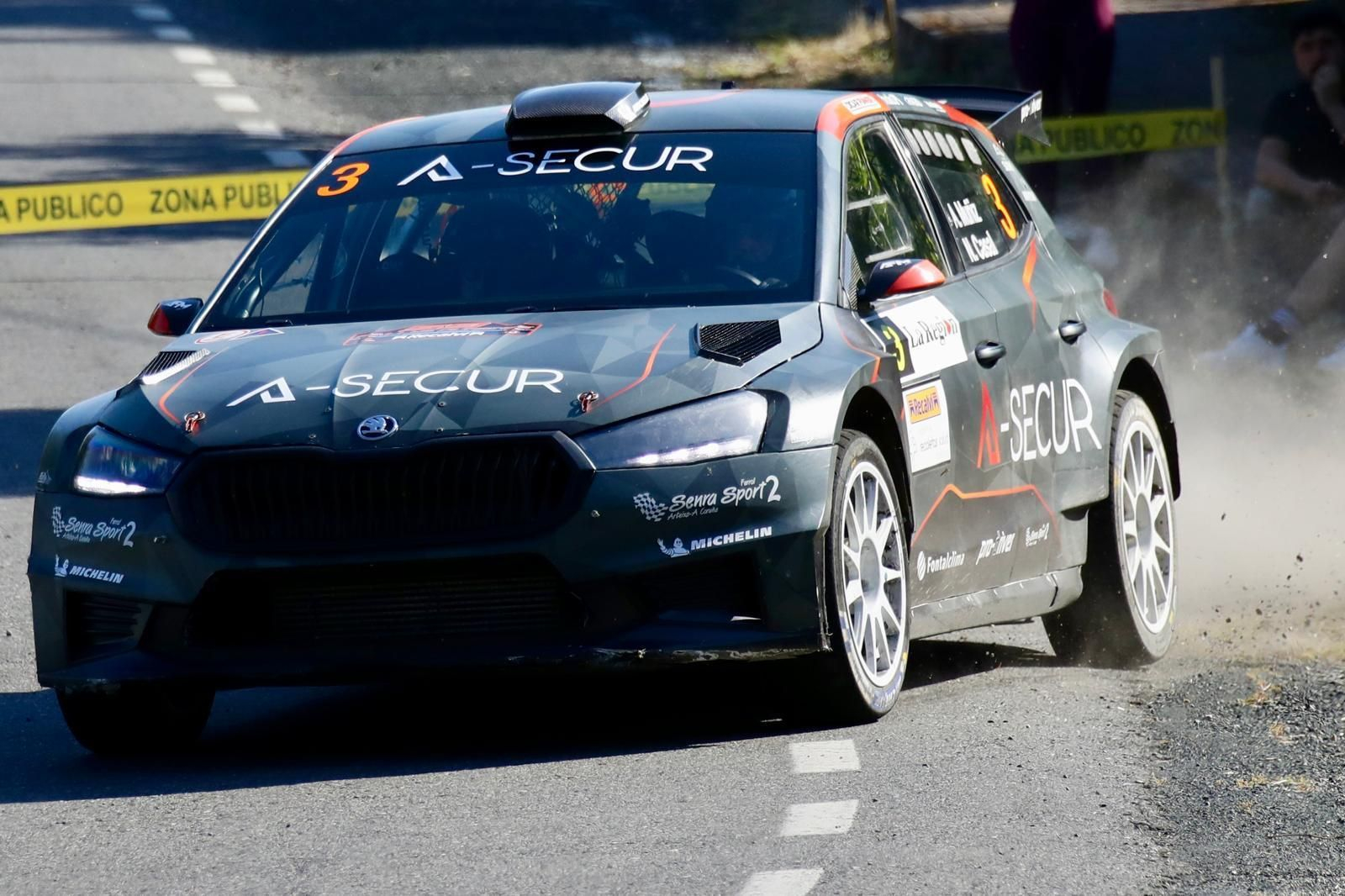 Galería | El tramo de Taboadela marca el inicio del segundo día del Rally de Ourense 2026, en fotos