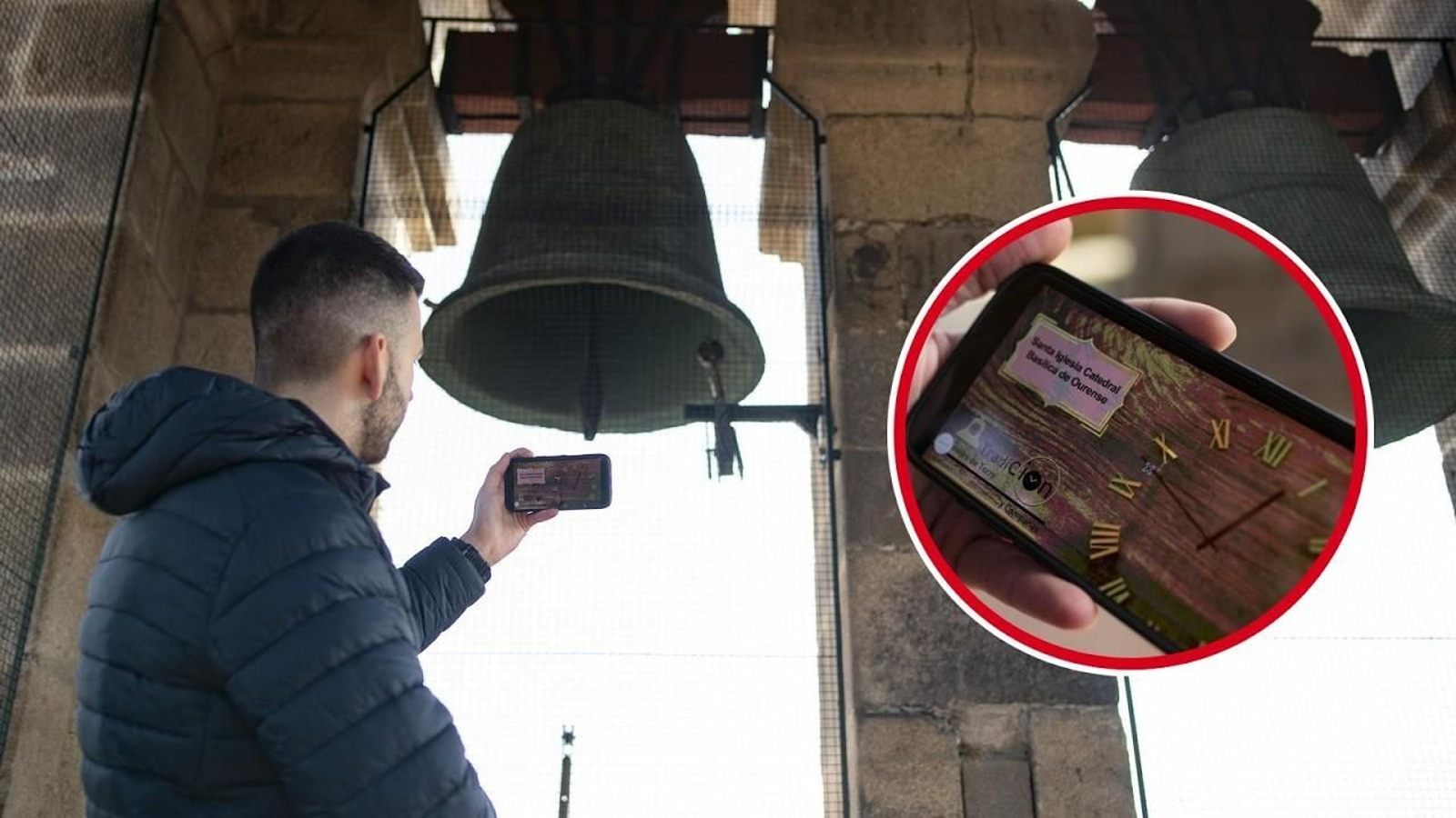 Así funcionan las campanas de la Catedral de Ourense
