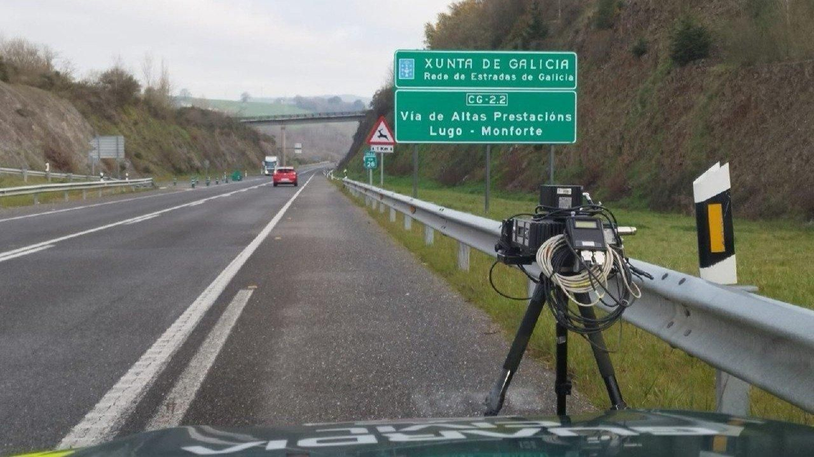 Imagen de un radar móvil (EP).