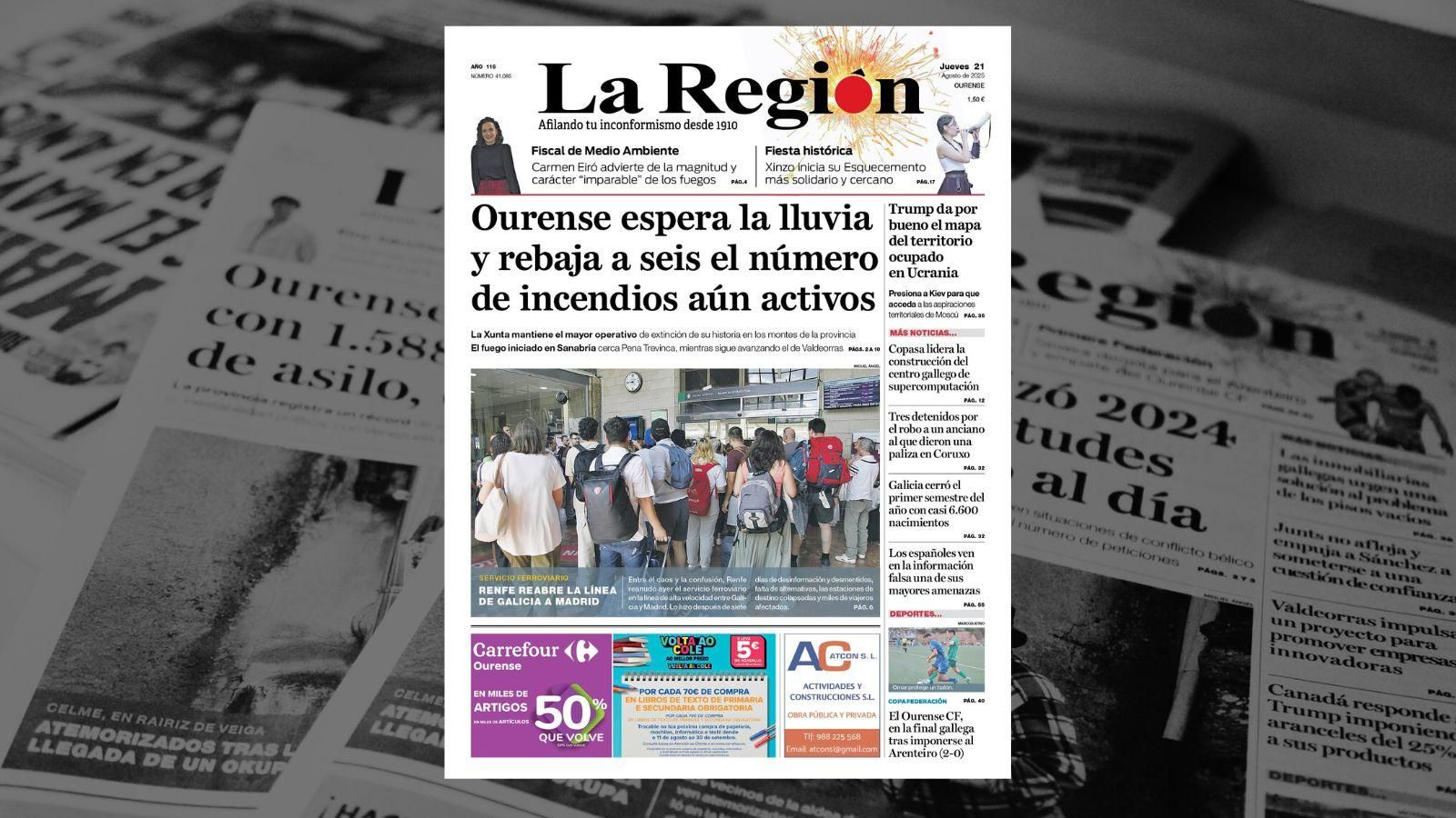 La portada de hoy