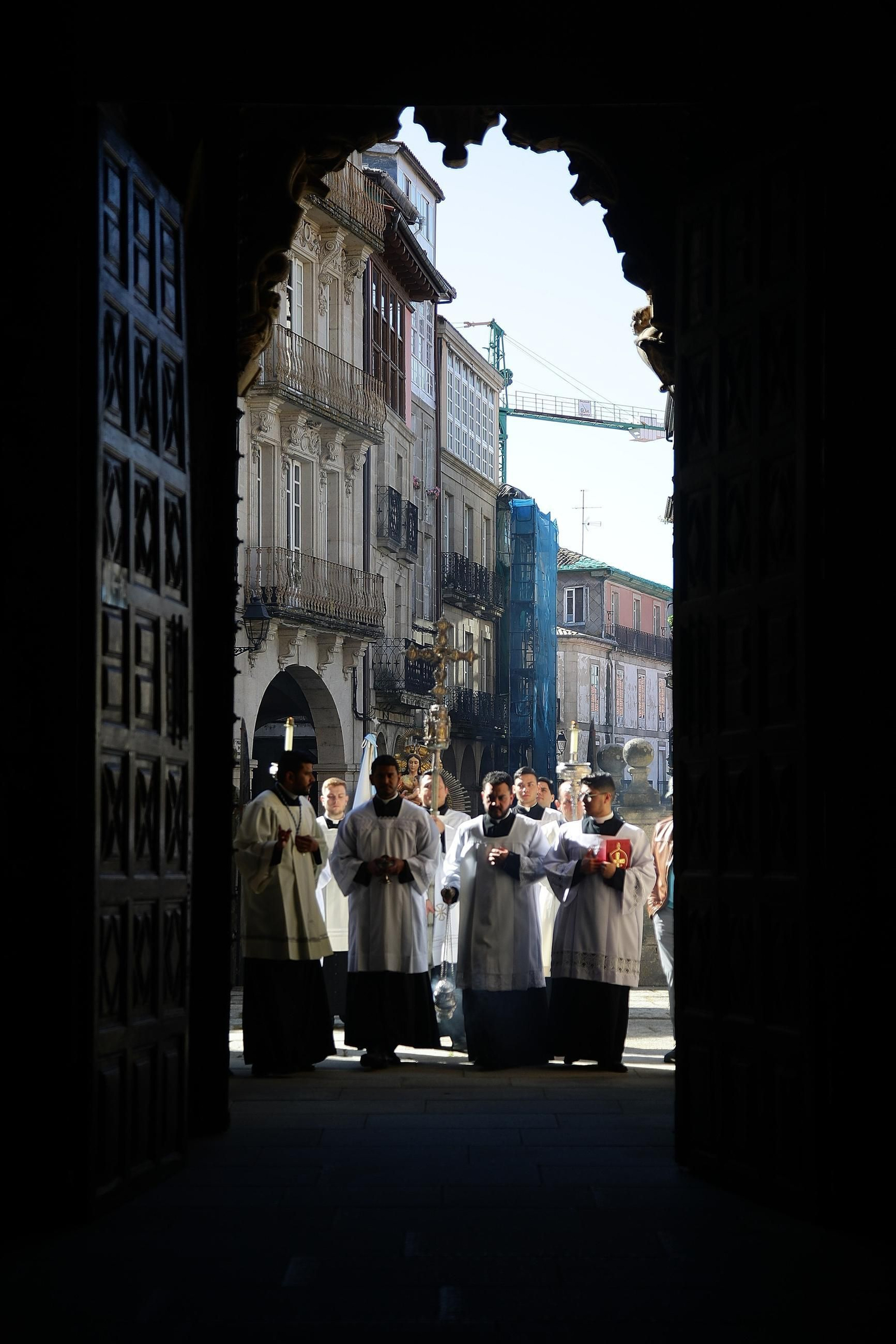 Galería | La procesión del Encuentro pone fin a la Semana Santa en Ourense