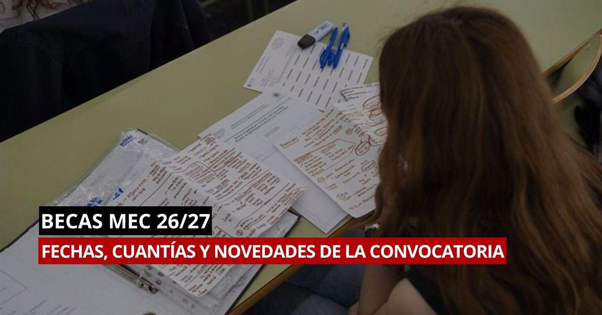 Convocatoria Oficial: Ayudas al Estudio del Ministerio de Educación para el Período Académico 2026-2027