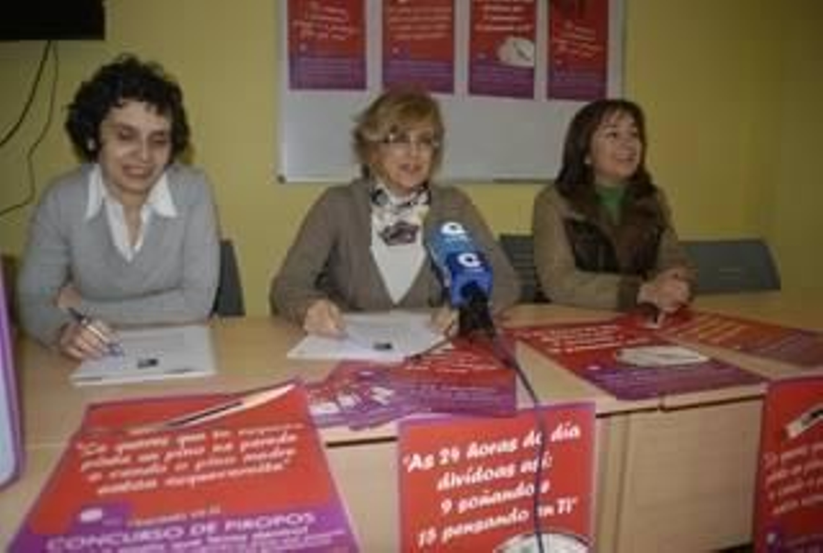 Luisa López, Charo López y Manoli Murciego