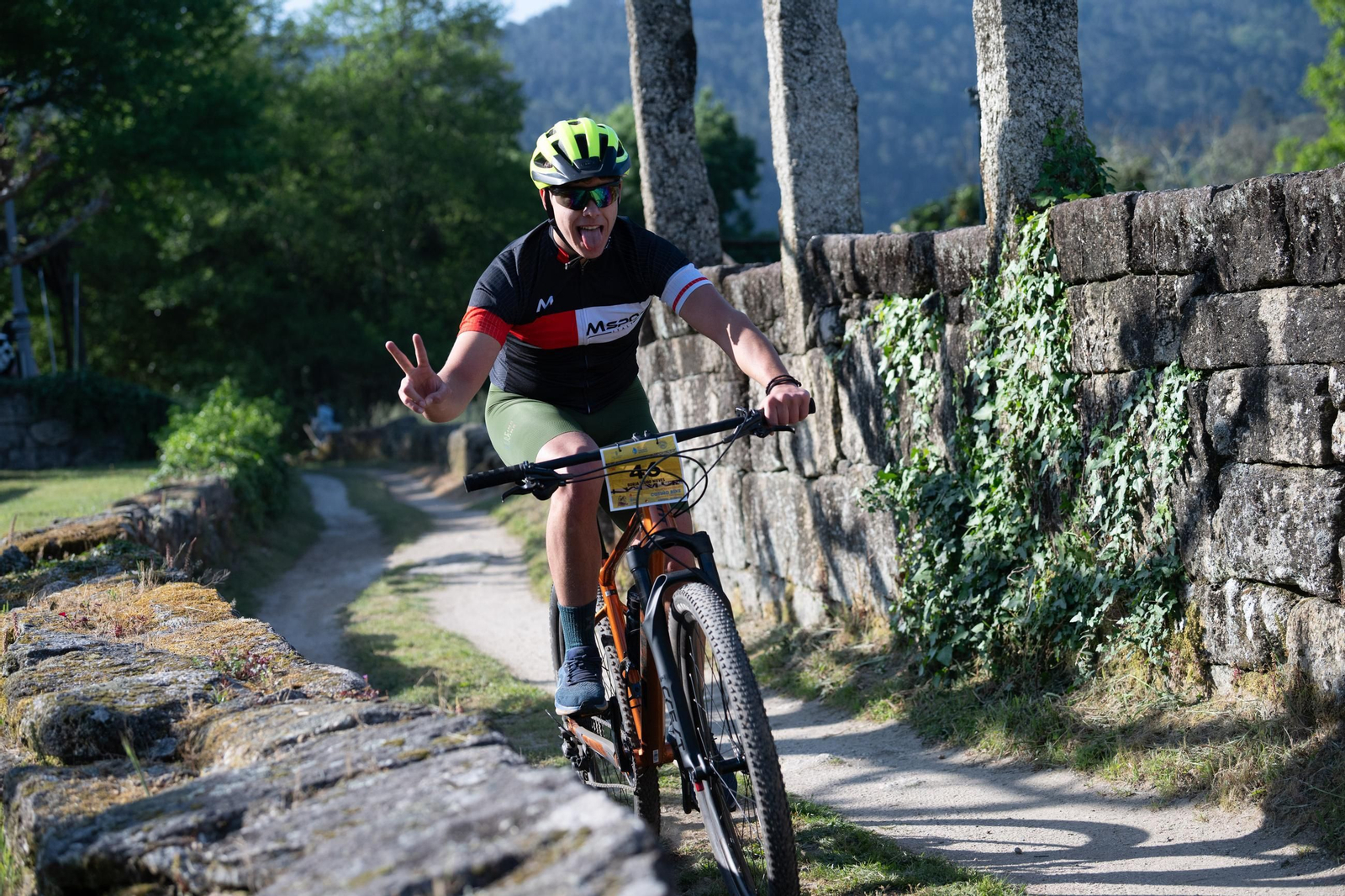 Galería | La segunda edición de la BTT Resistencia en Ourense arranca en Arnoia, en imágenes
