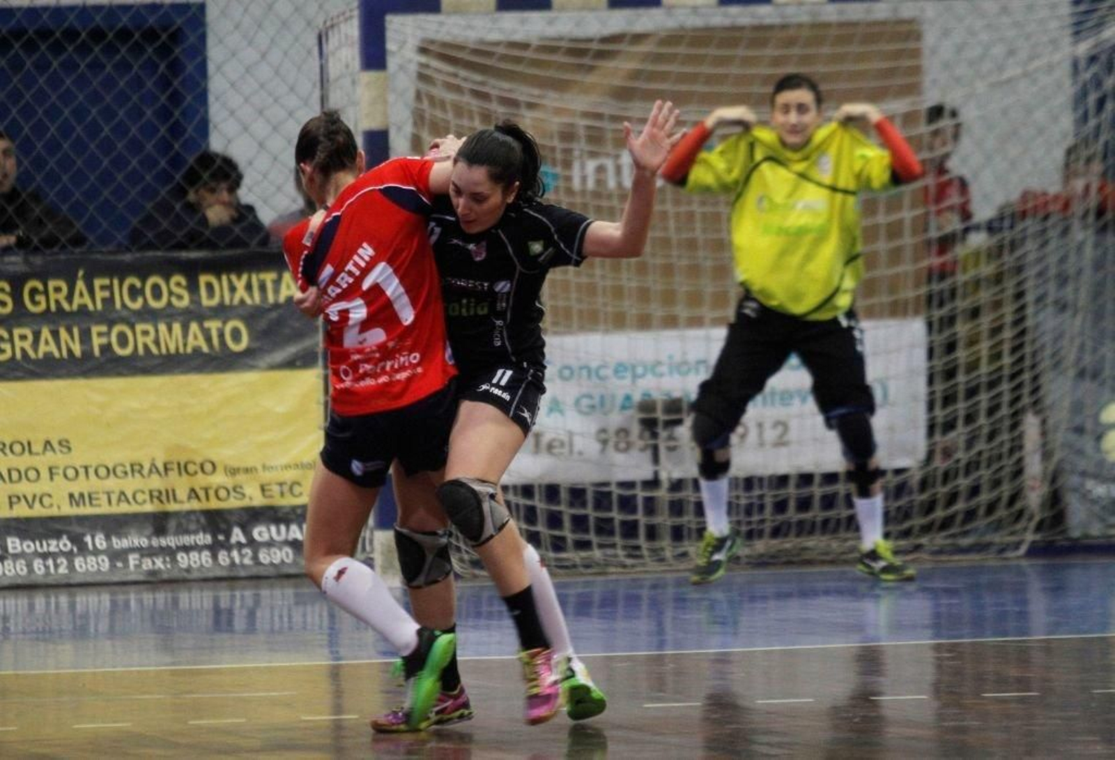 Porriño y Guardés siguen brillando en División de Honor.