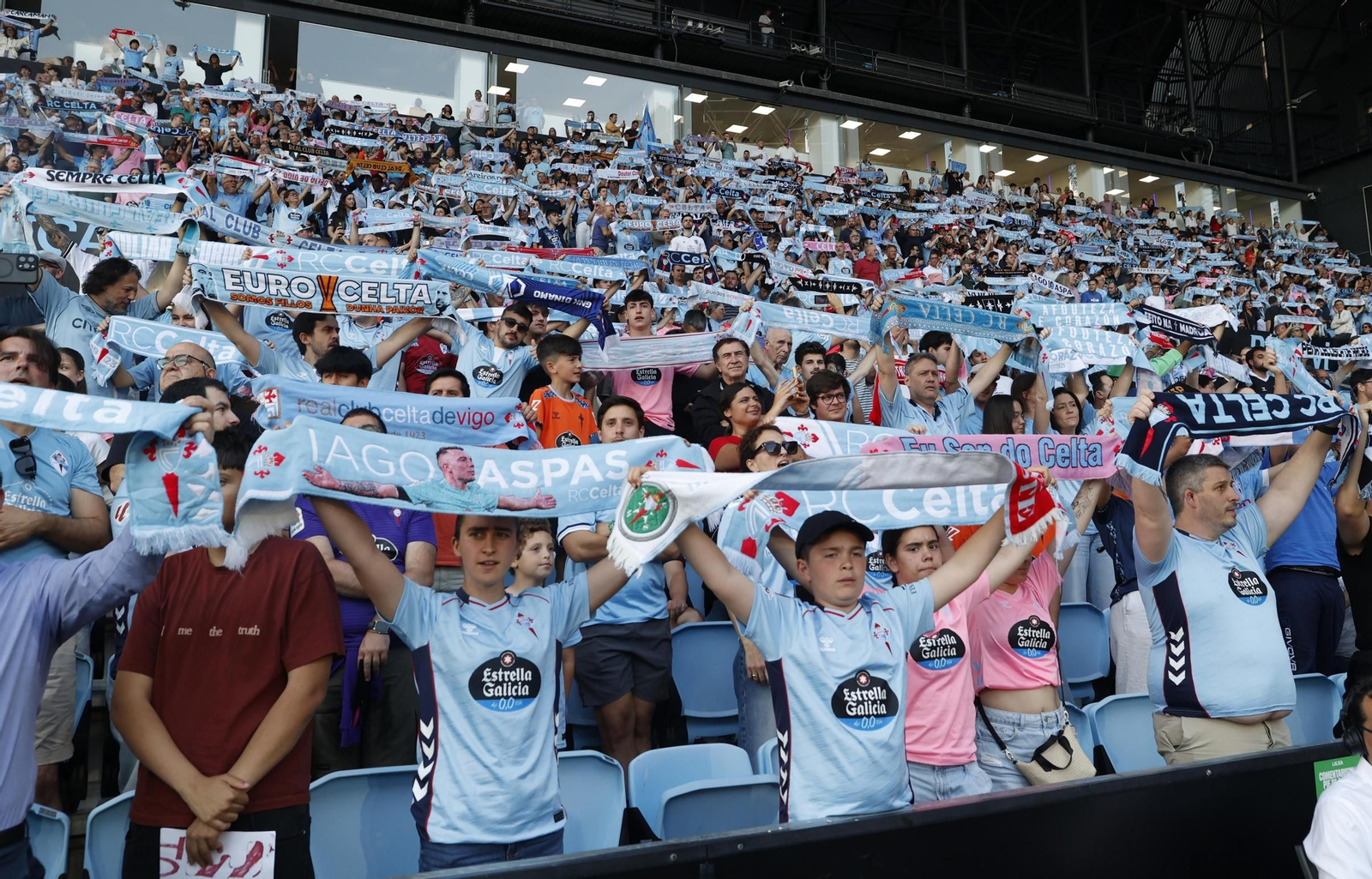 La afición del Celta sigue creciendo tras dos grandes temporadas del equipo de Claudio Giráldez.
