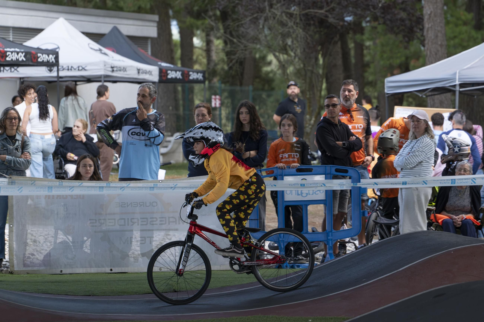 La Copa de España de pump track hizo parada en  Pereiro de Aguiar